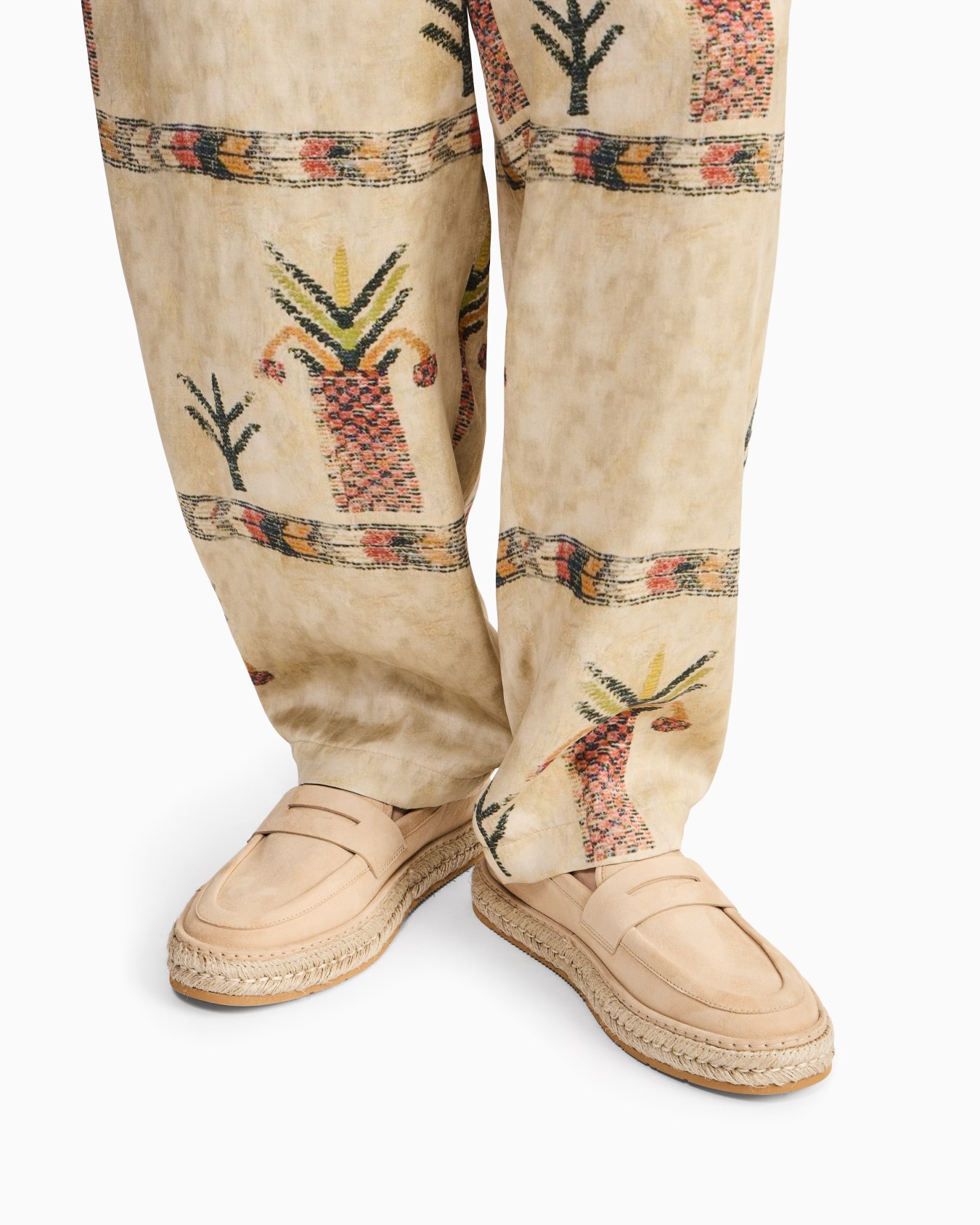 로프 솔 스웨이드 로퍼 슬라이드 6