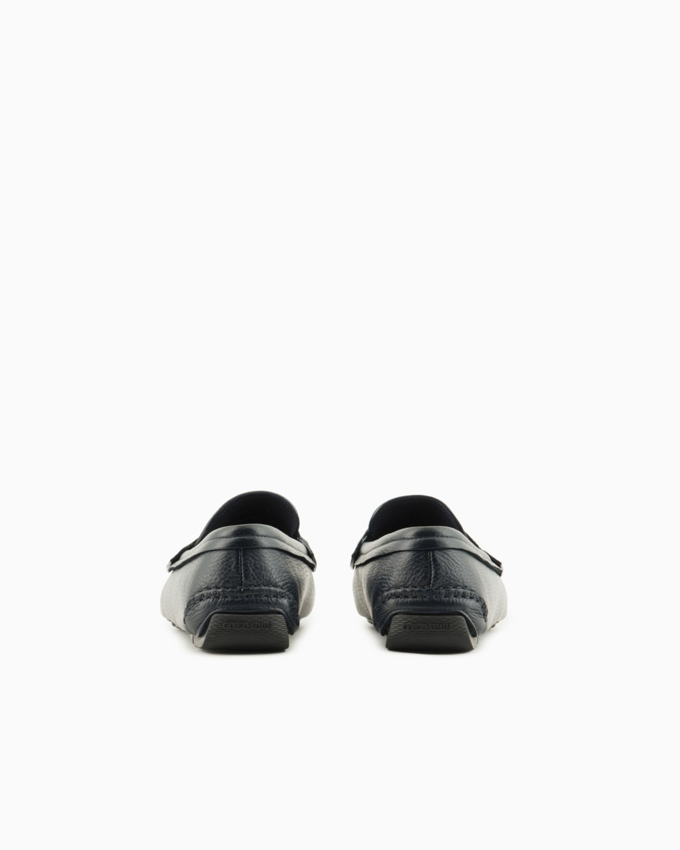 Deerskin and nappa-leather loafers Slide 3