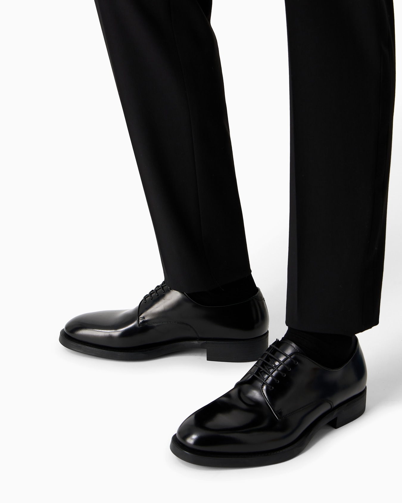 Leather Derby shoes Slide 4
