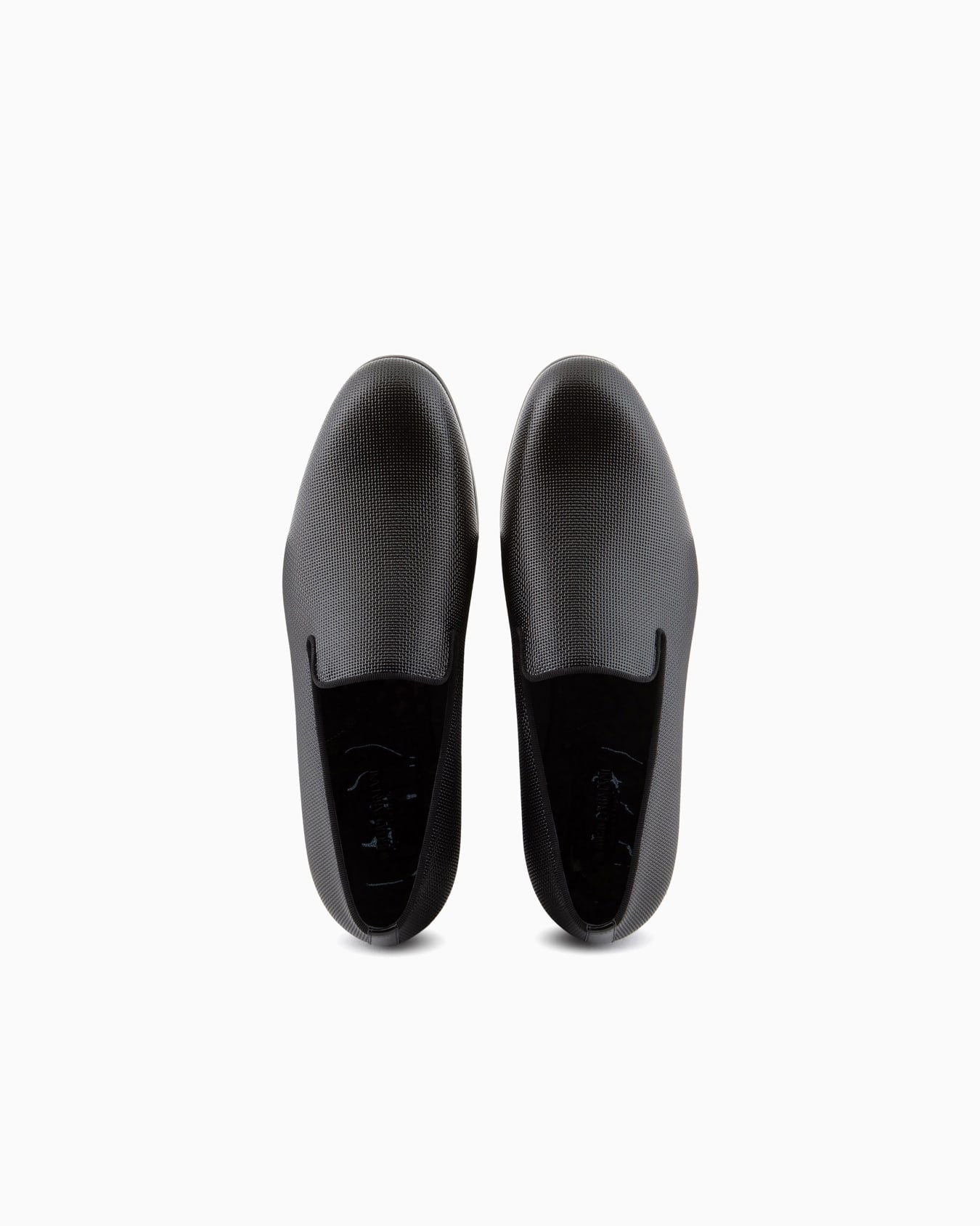 Braided-print patent-leather loafers Slide 2