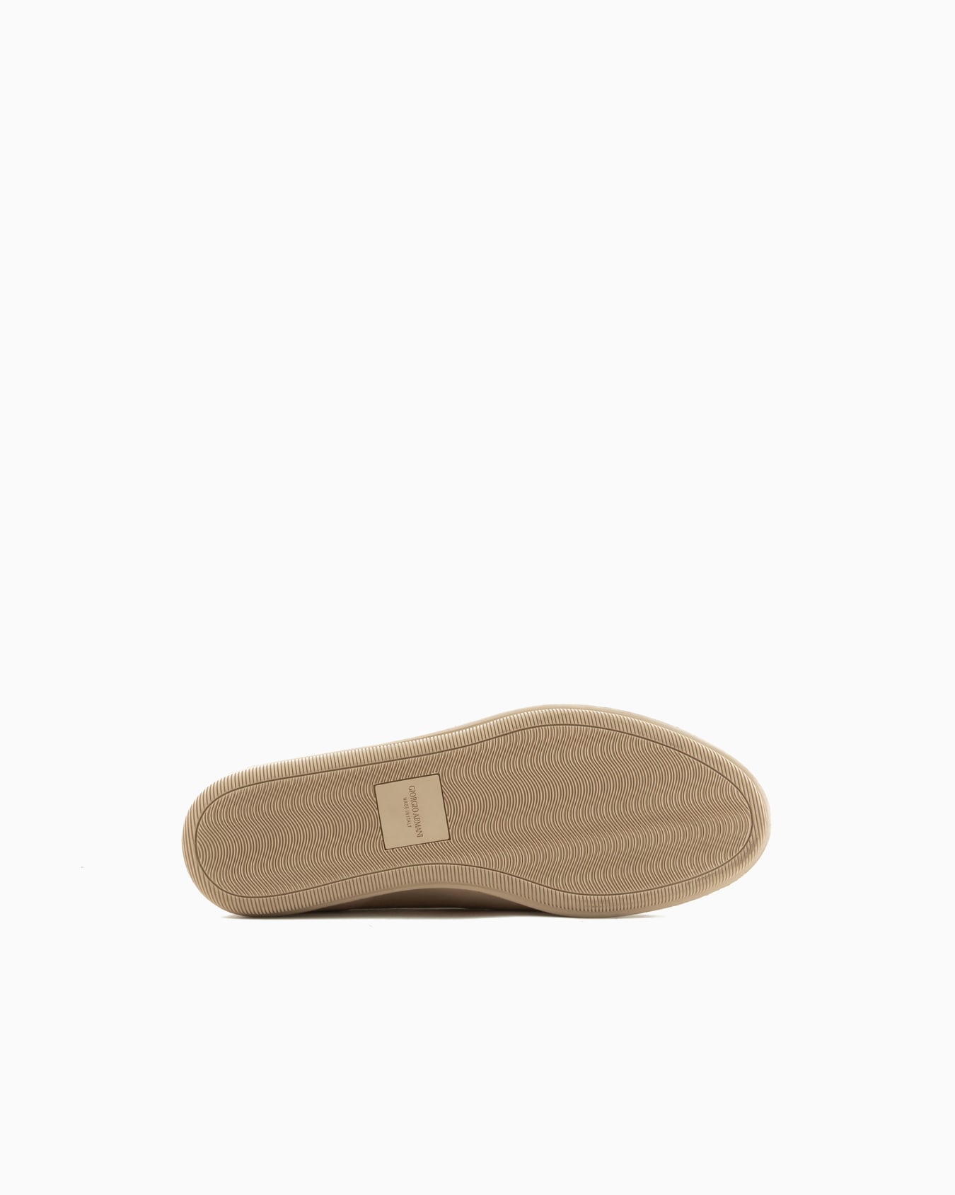 Vintage nappa leather loafers with embroidered logo Slide 5