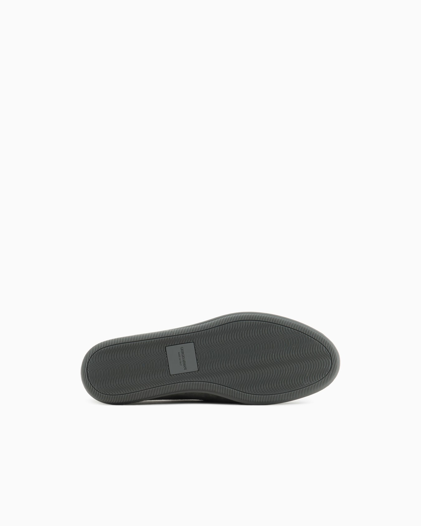 Suede loafers with embroidered logo Slide 5