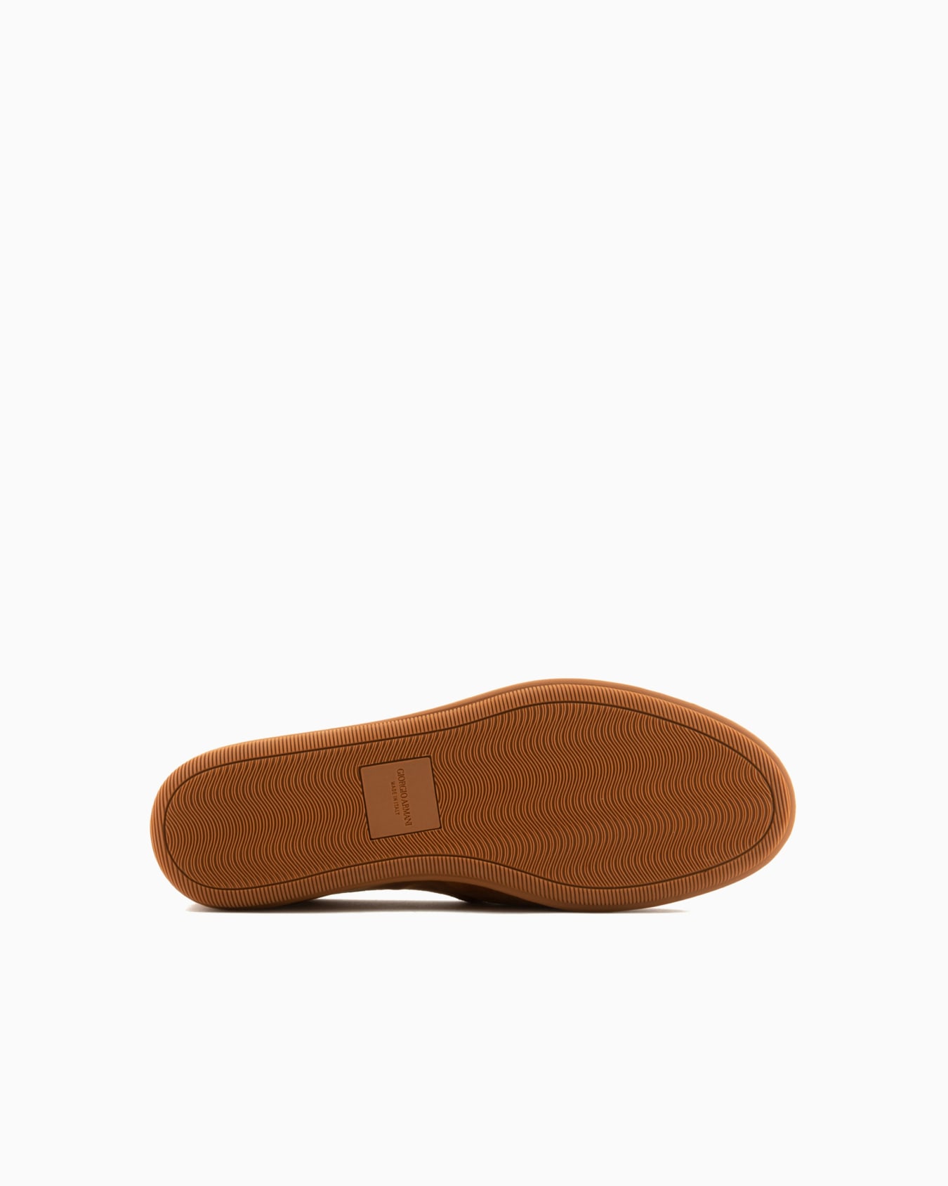 Suede loafers with embroidered logo Slide 5