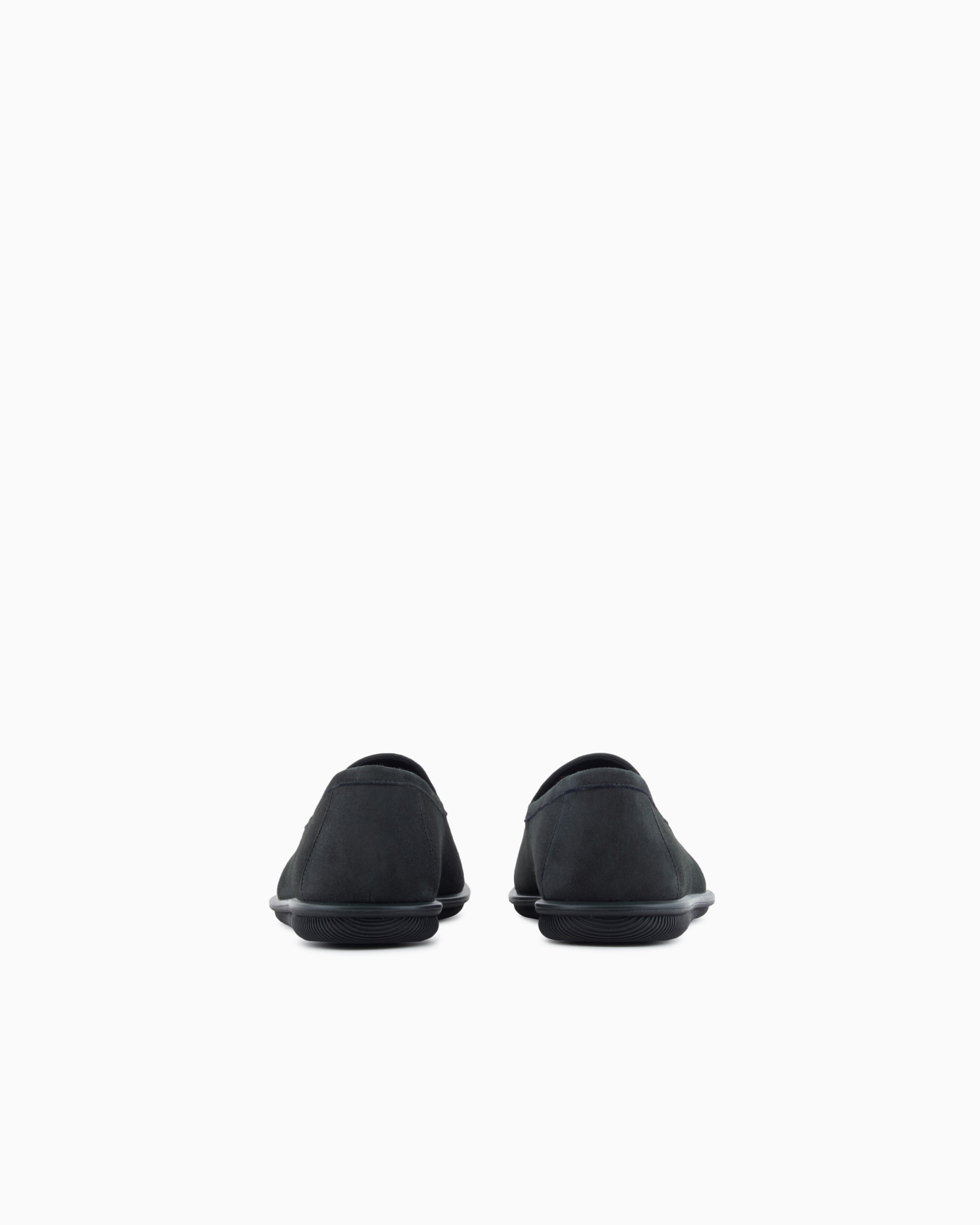 Mocasines de ante con logotipo bordado Diapositiva 3