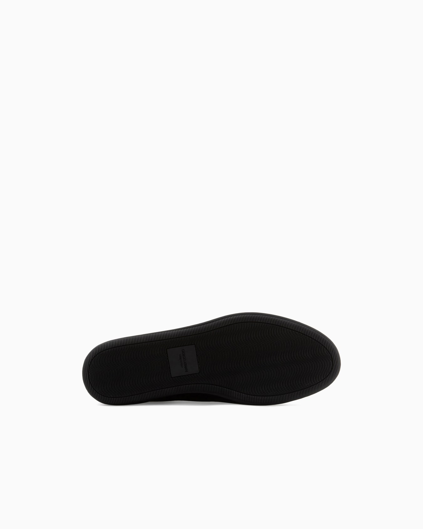 Deerskin loafers with embroidered logo Slide 5