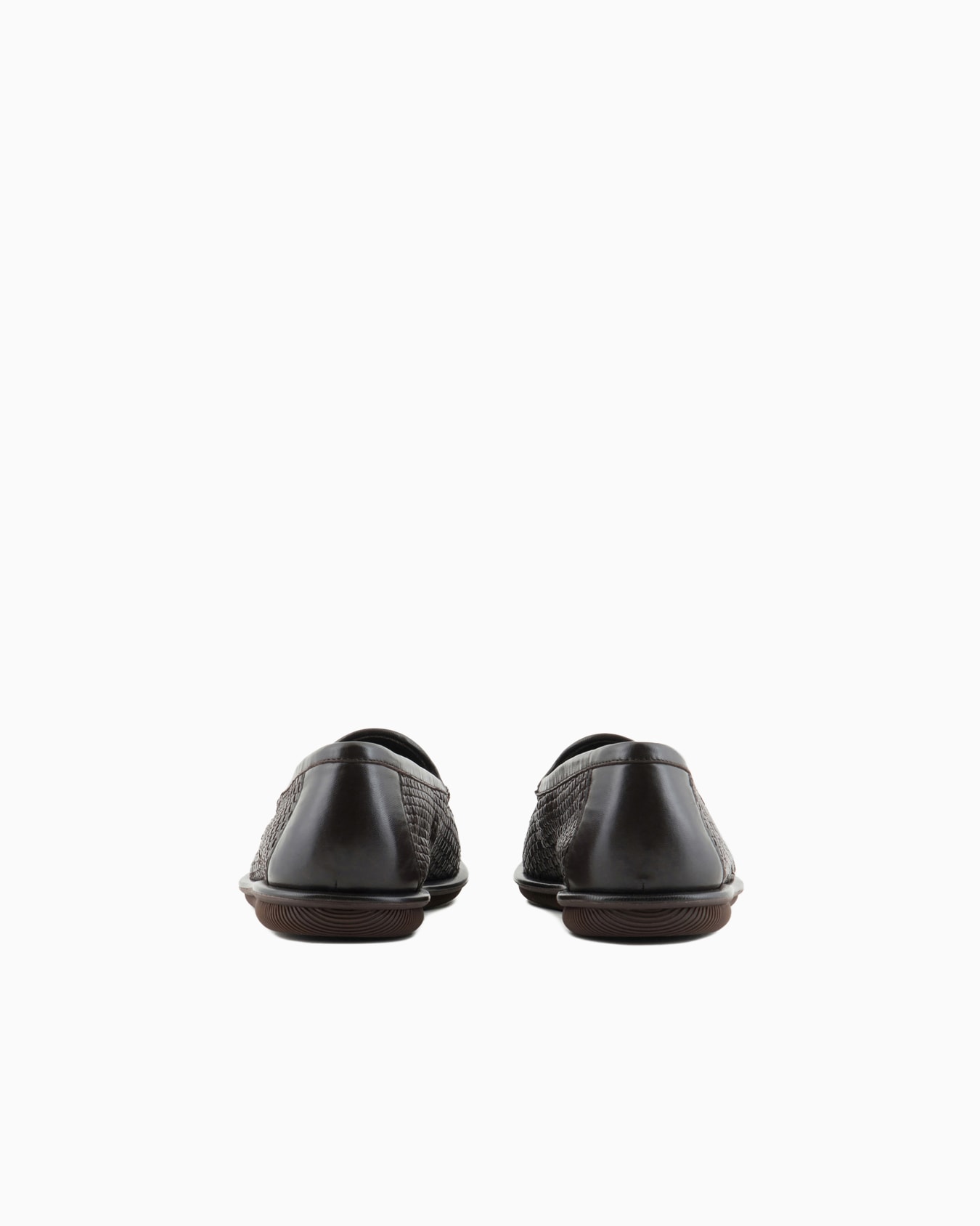 Mocassins en nappa tissé avec glands Diapositive 3