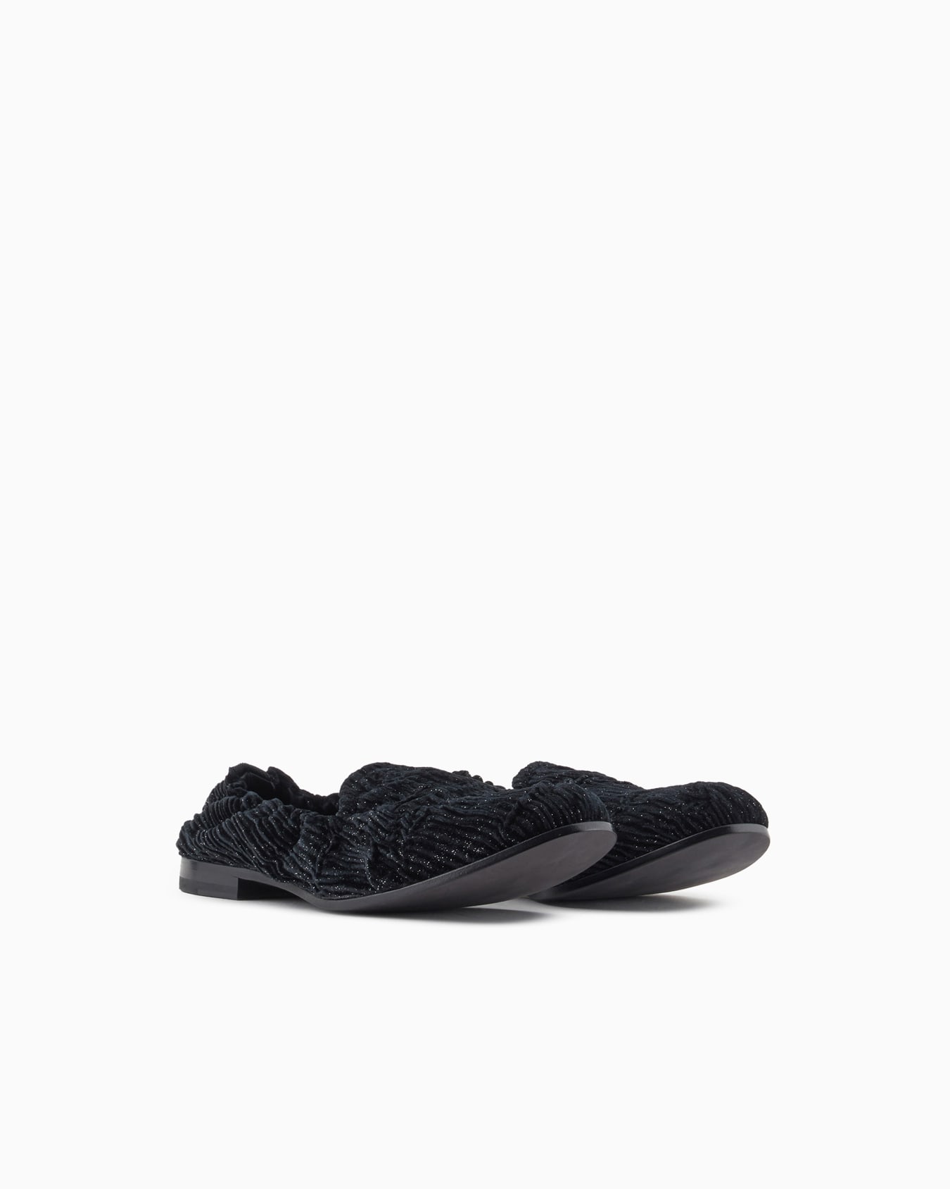 Giorgio’s loafers in textured velvet Slide 1