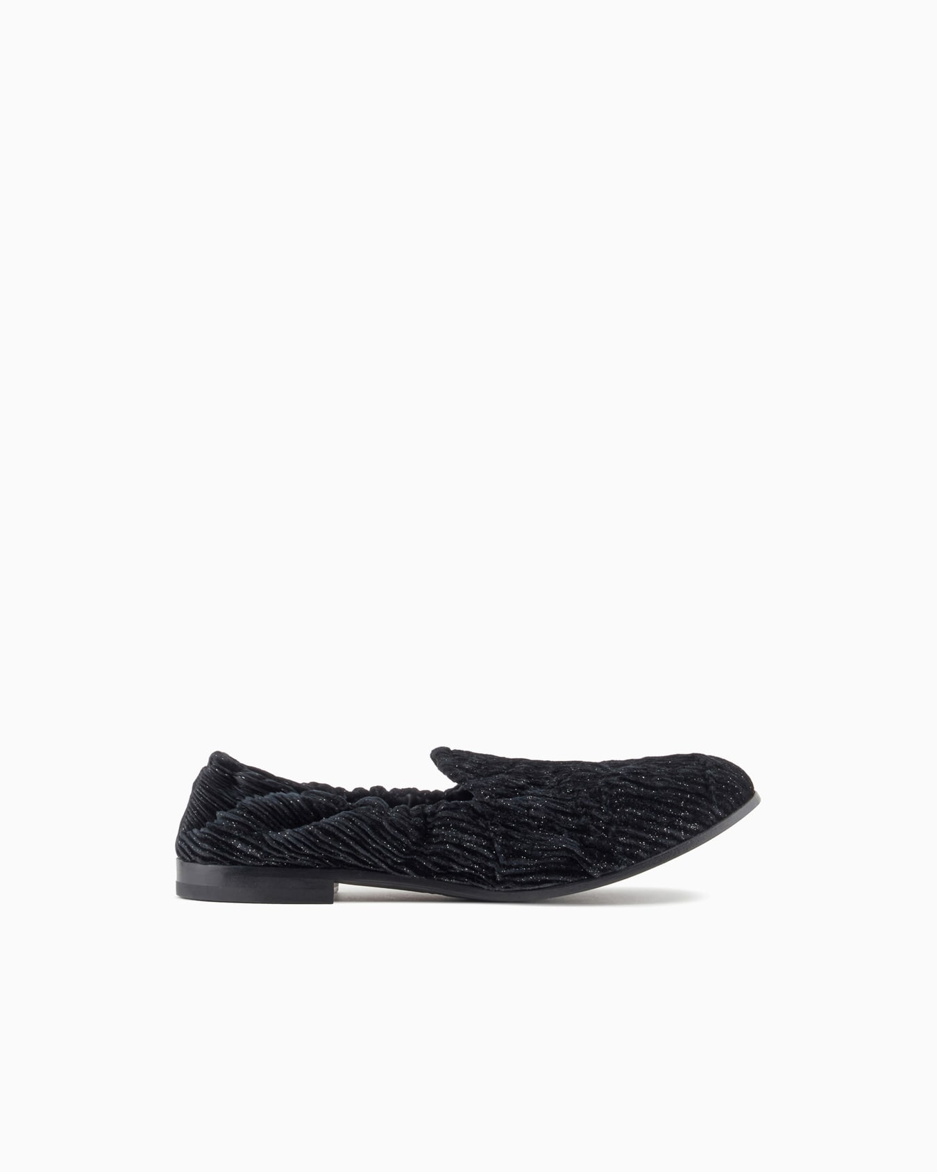 Giorgio’s loafers in textured velvet Slide 0