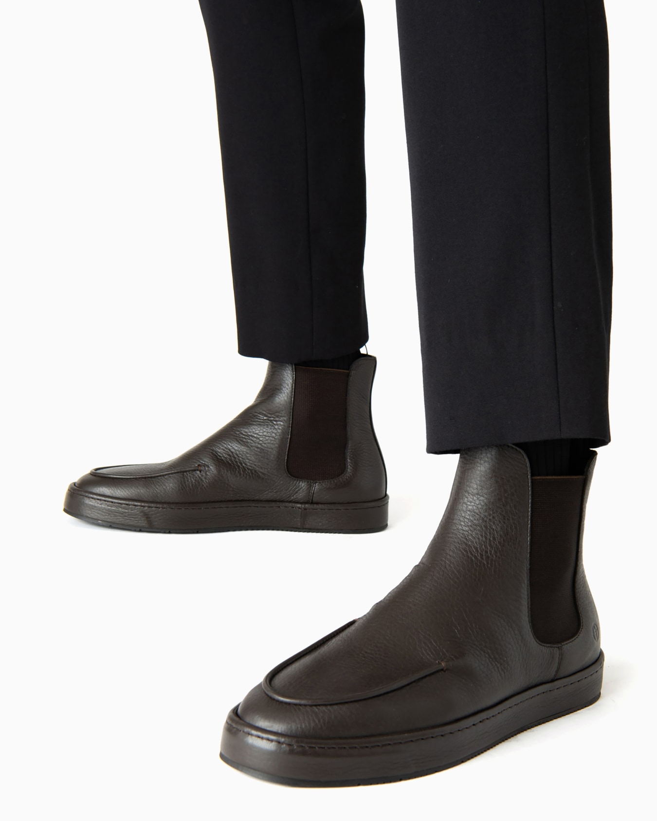 Deerskin ankle boots Slide 6