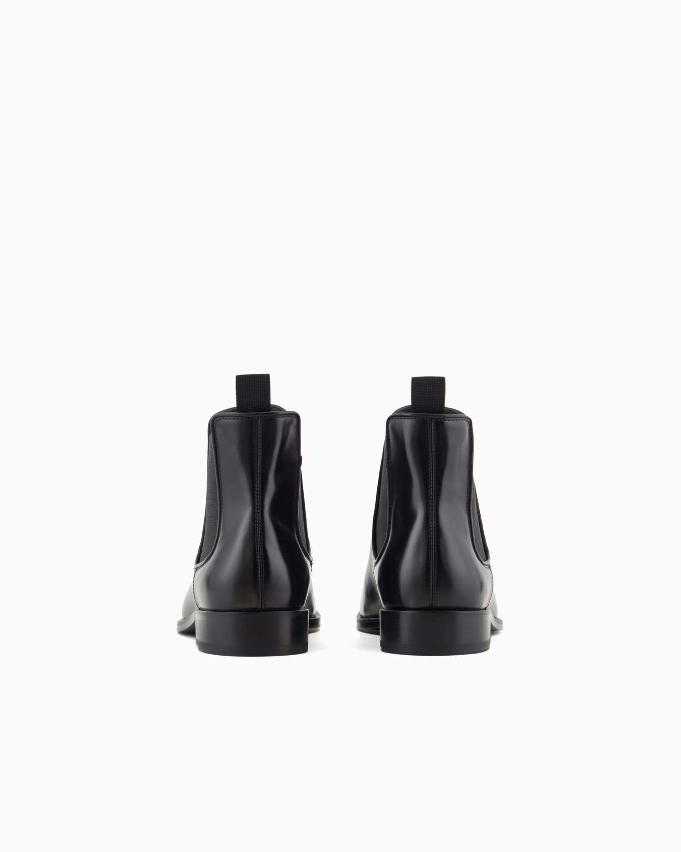 Antique-effect leather ankle boots Slide 3