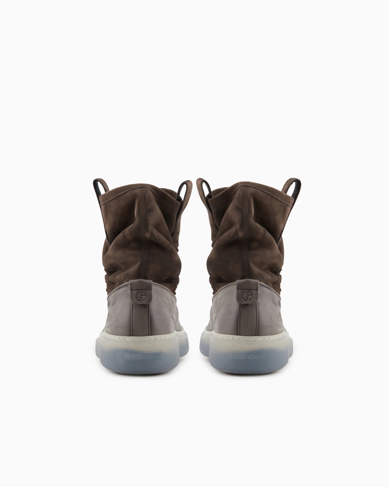 Stivaletti in pelle e camoscio Slide 3