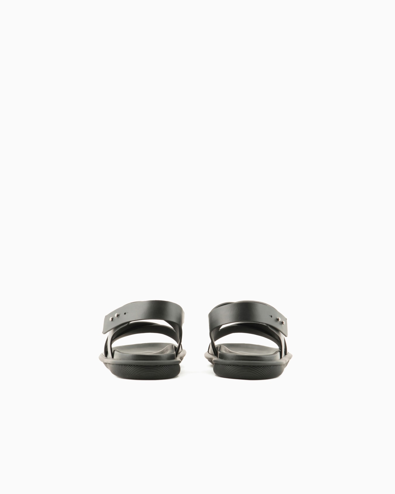 Leather woven sandals Slide 3