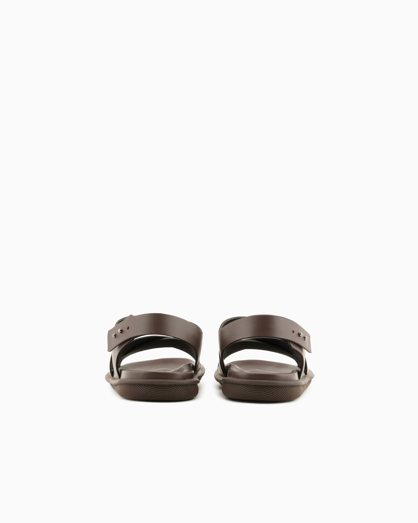 Leather woven sandals Slide 3