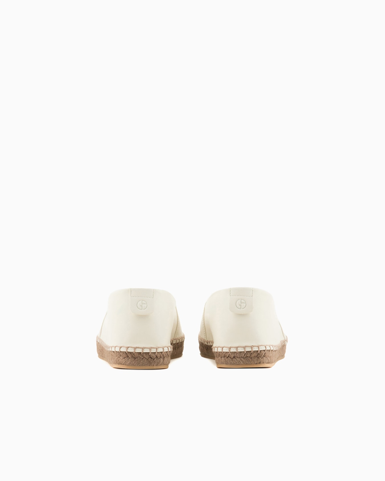 Espadrillas in nappa con logo Slide 3