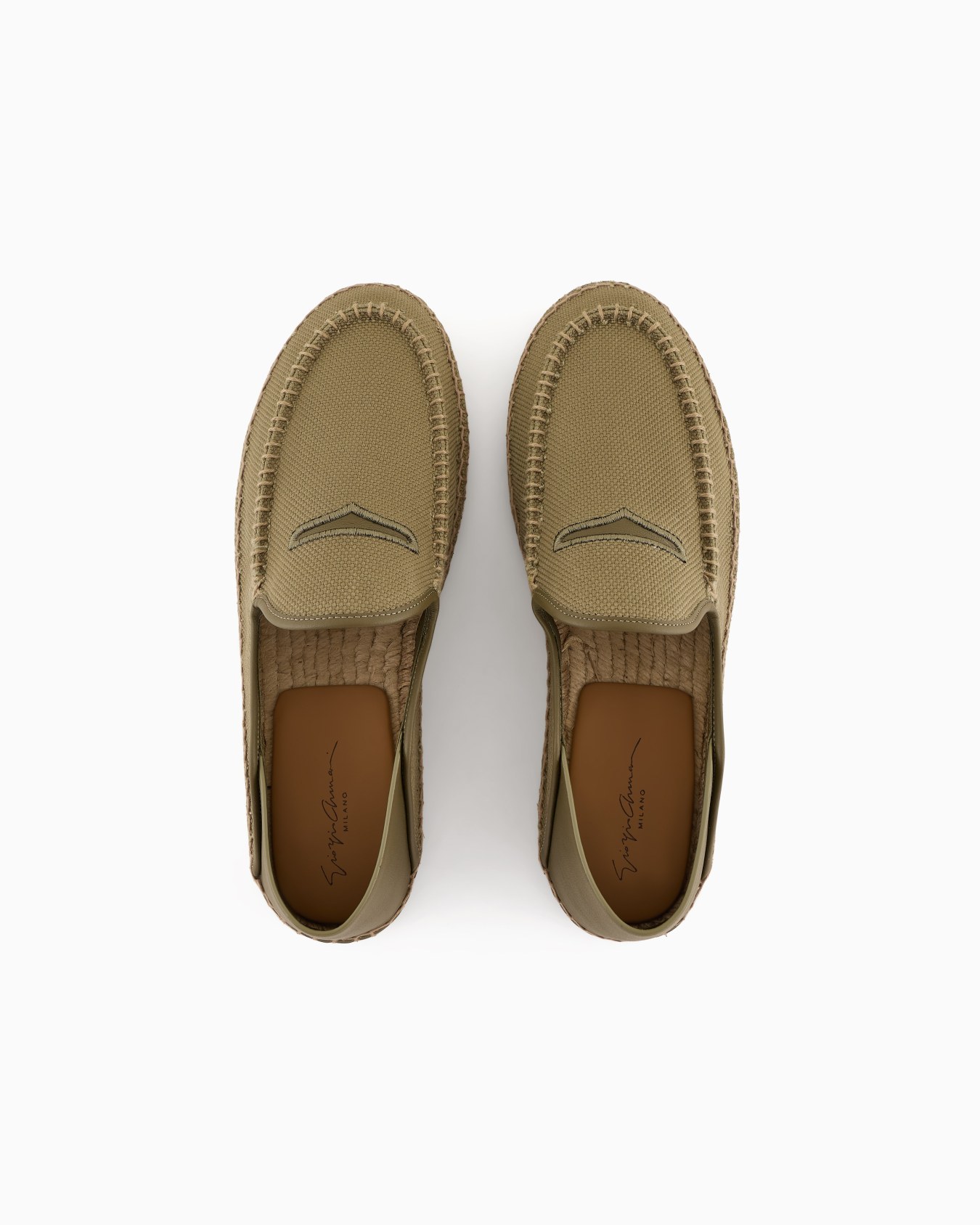 Canvas and leather espadrilles Slide 2