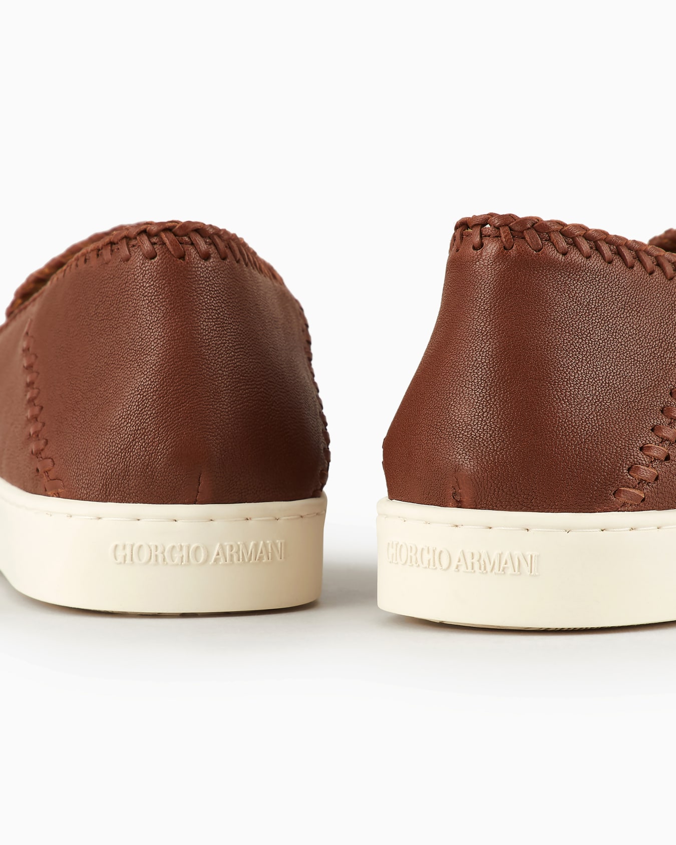Galleria 3 nappa-leather slip-ons Slide 2