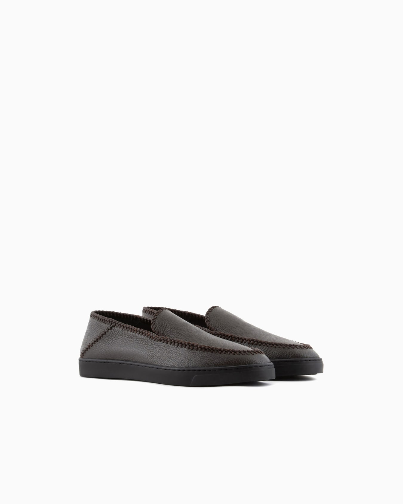Galleria 3 deerskin slip-ons with threading Slide 1