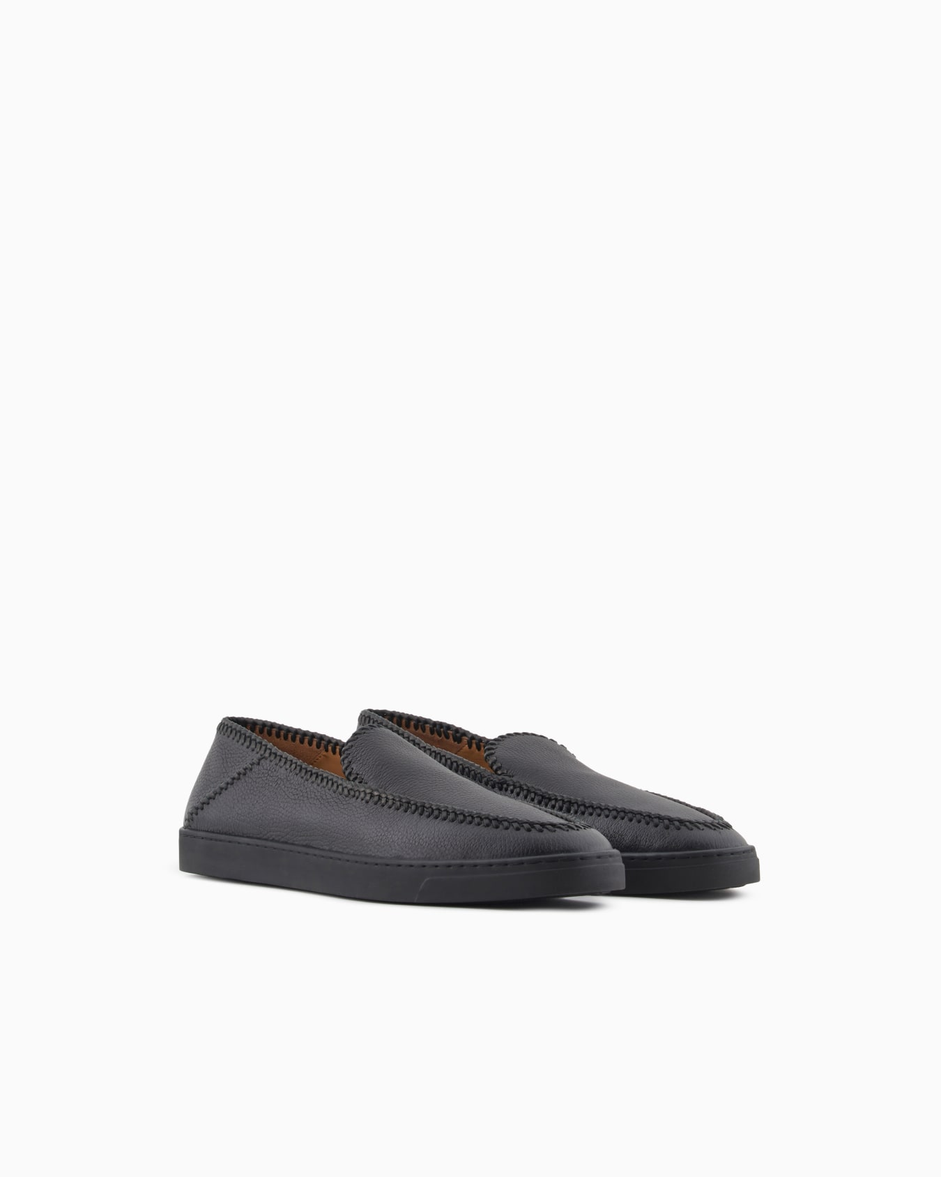 Galleria 3 deerskin slip-ons with threading Slide 1