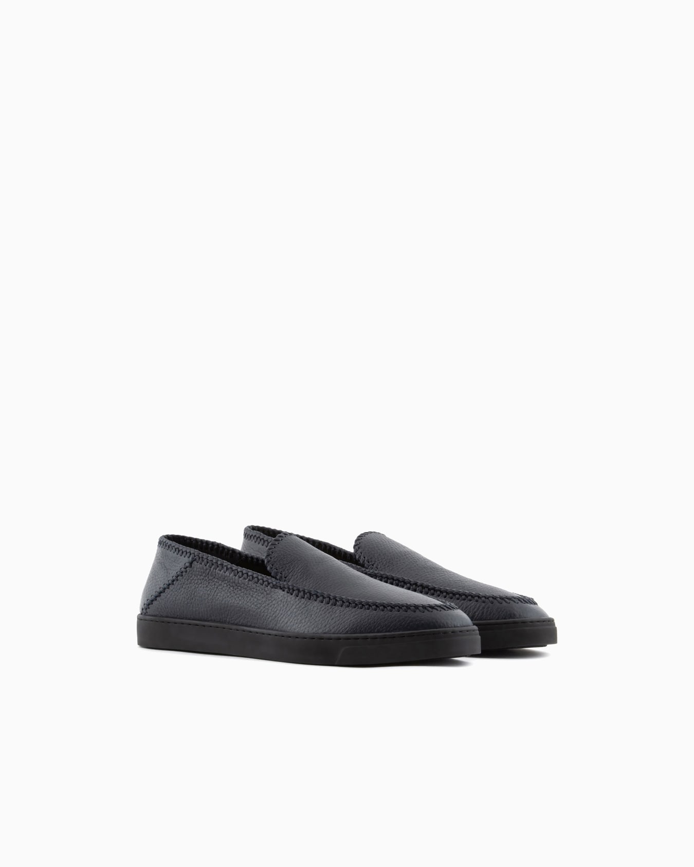 Galleria 3 deerskin slip-ons with threading Slide 1