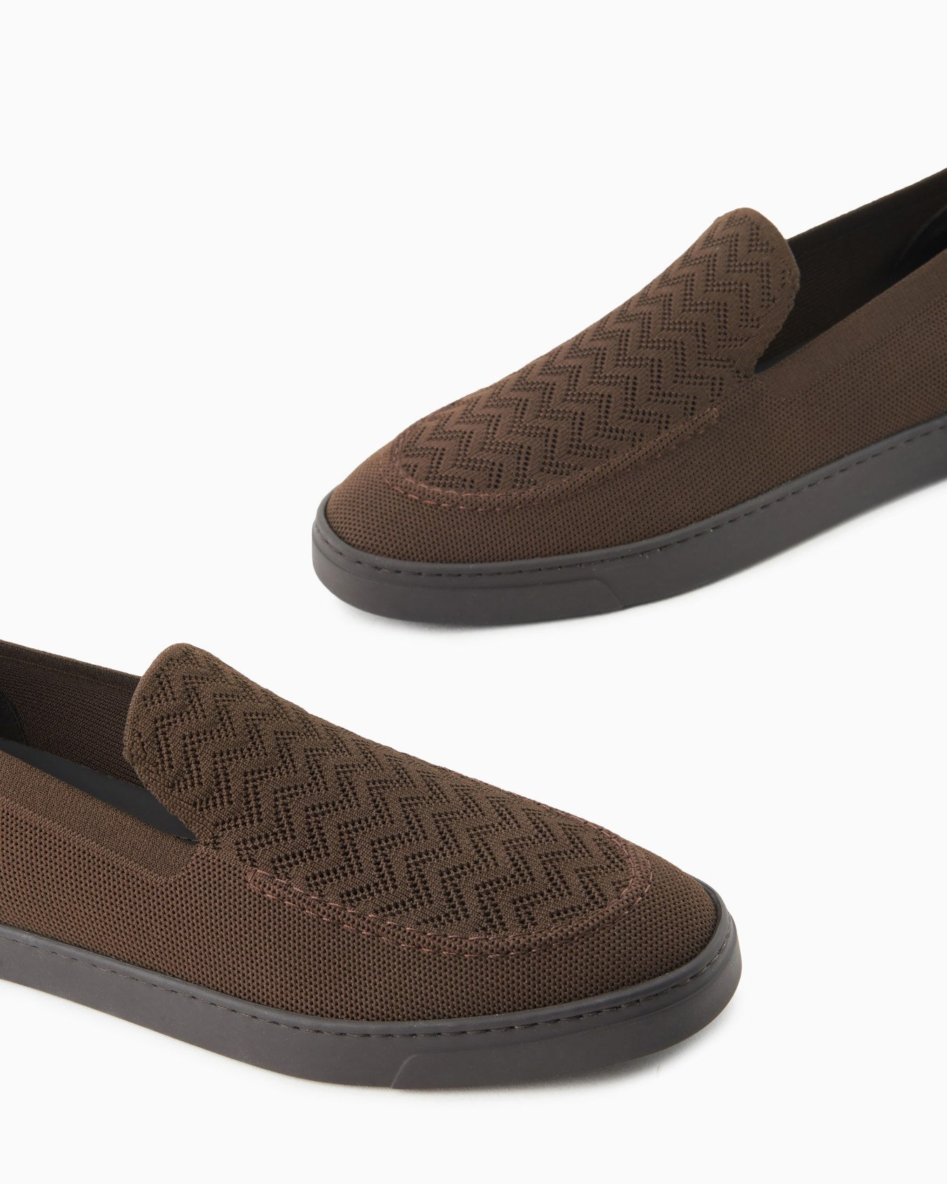 ASV chevron jacquard slip-ons Slide 4