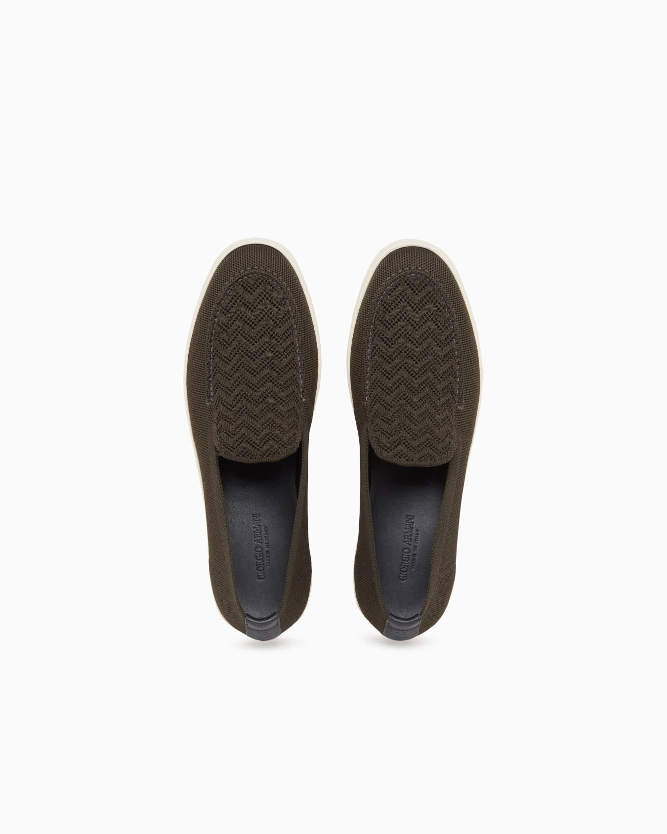 ASV chevron jacquard slip-ons Slide 2