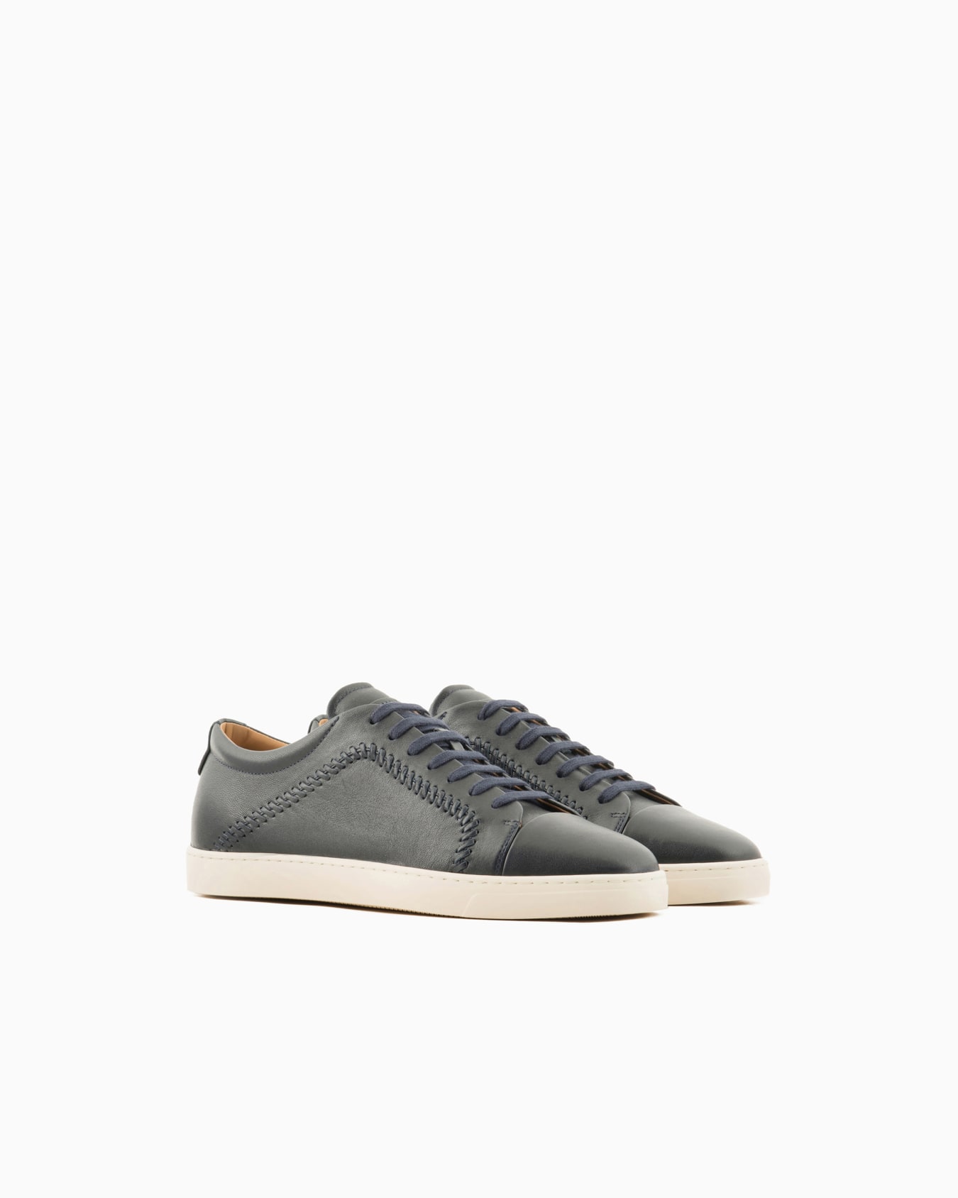 Nappa-leather sneakers Slide 1