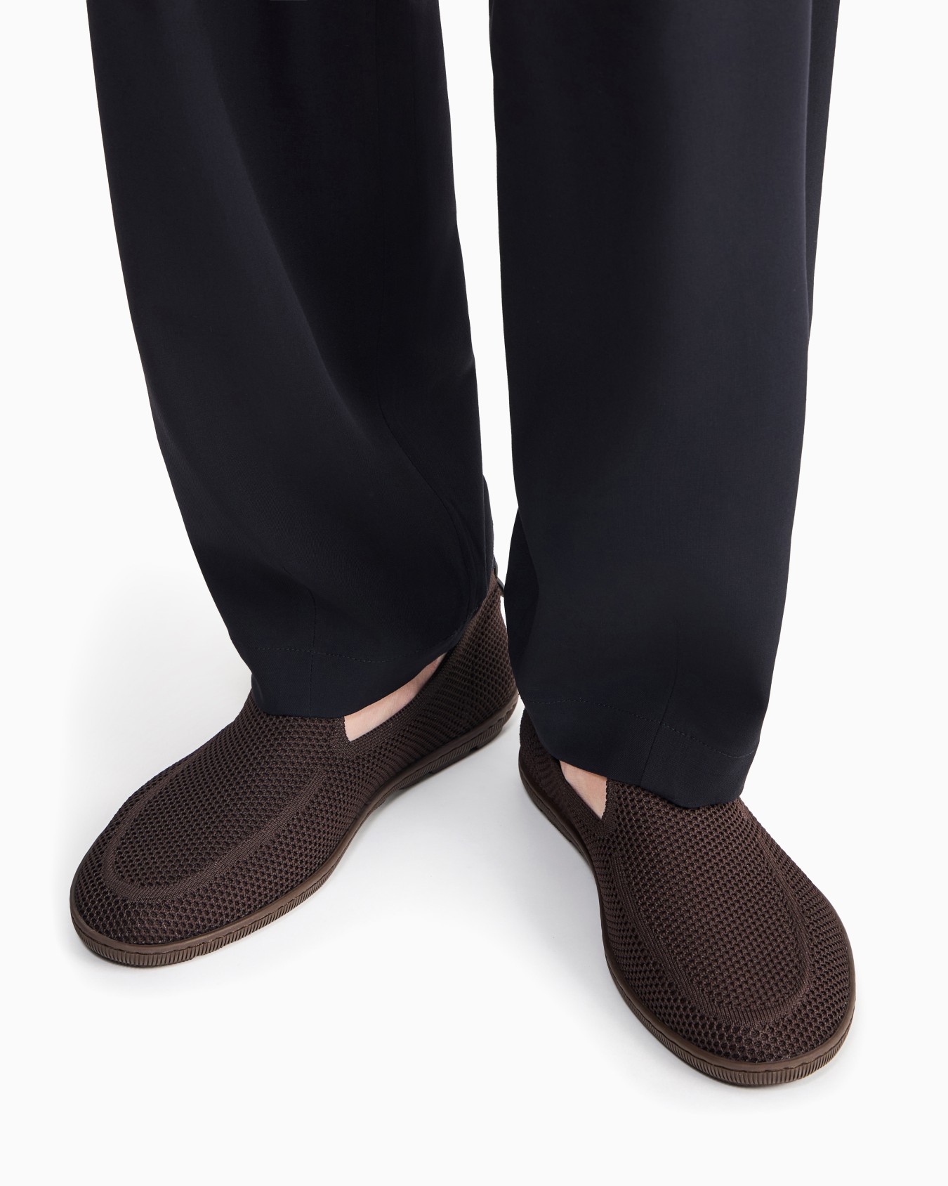 Dress loafer  in foldable mesh with rubber sole Slide 6