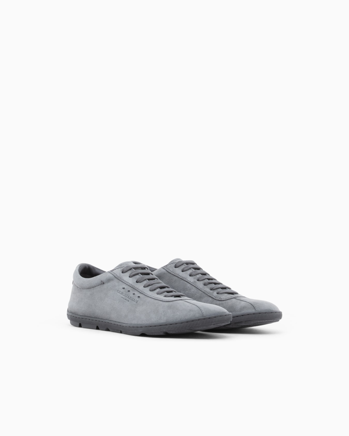 Low-top sneaker in foldable suede with rubber sole  Slide 1