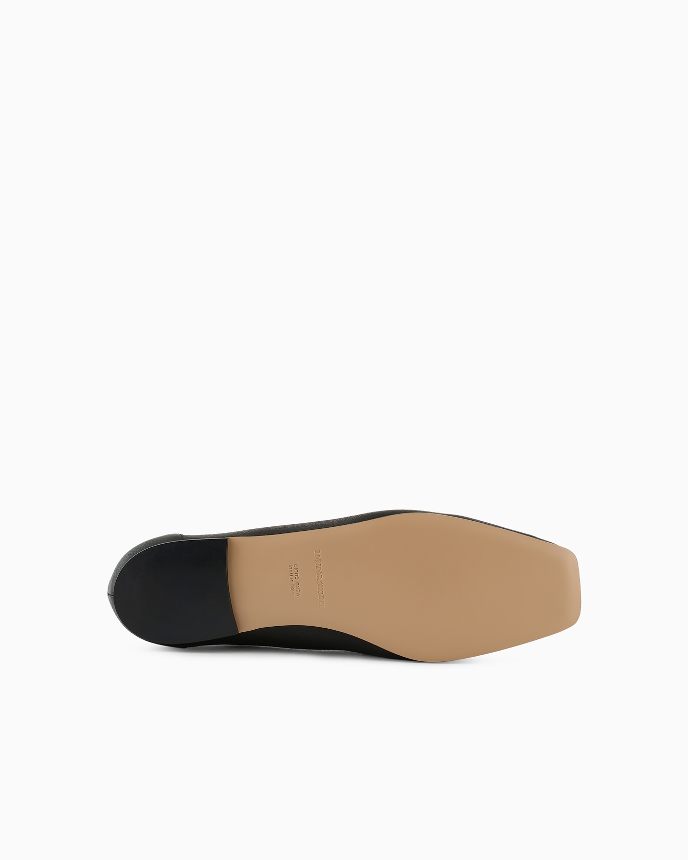 Deer-print leather loafers Slide 5