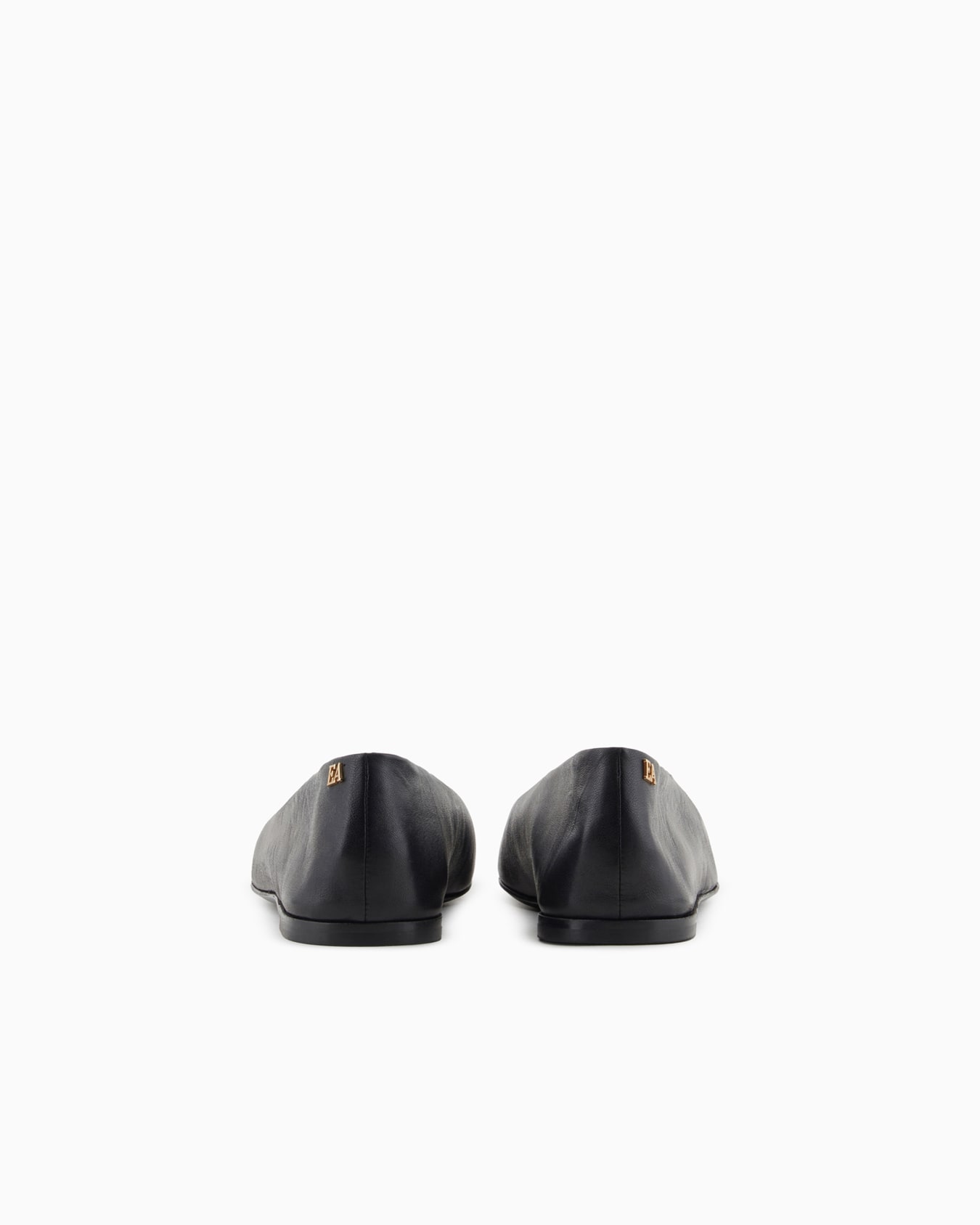 Nappa-leather square-toed ballerinas Slide 3