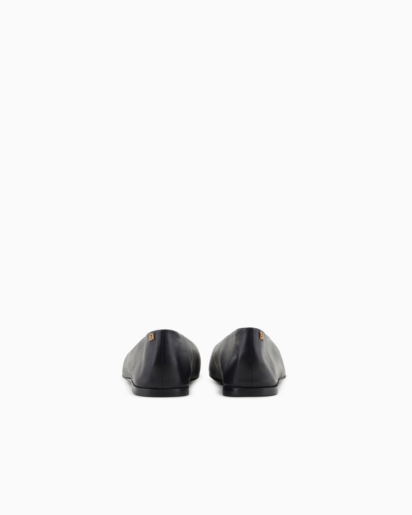 Nappa-leather square-toed ballerinas Slide 3