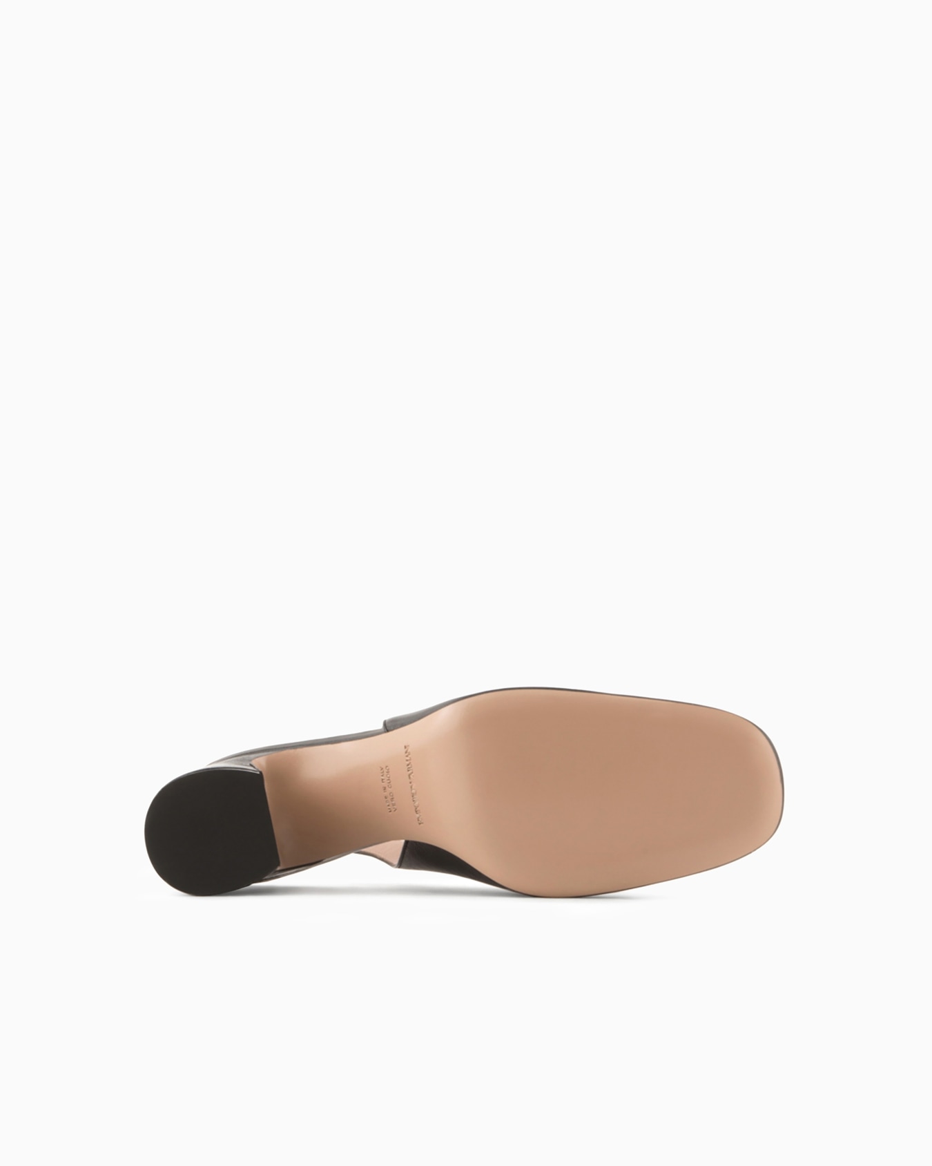 Zapatos de salón de charol con talón descubierto Diapositiva 4