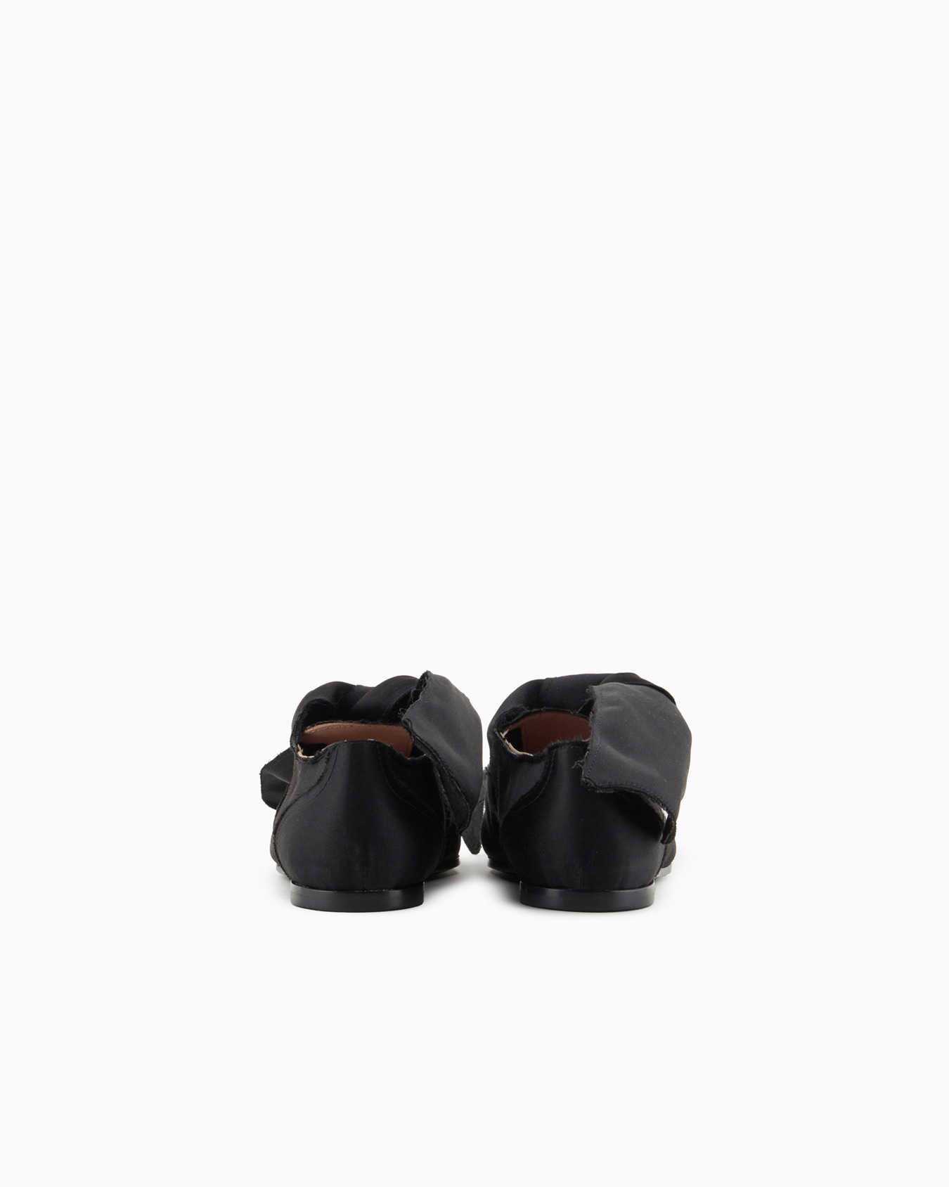 Satin slippers with knot Slide 3