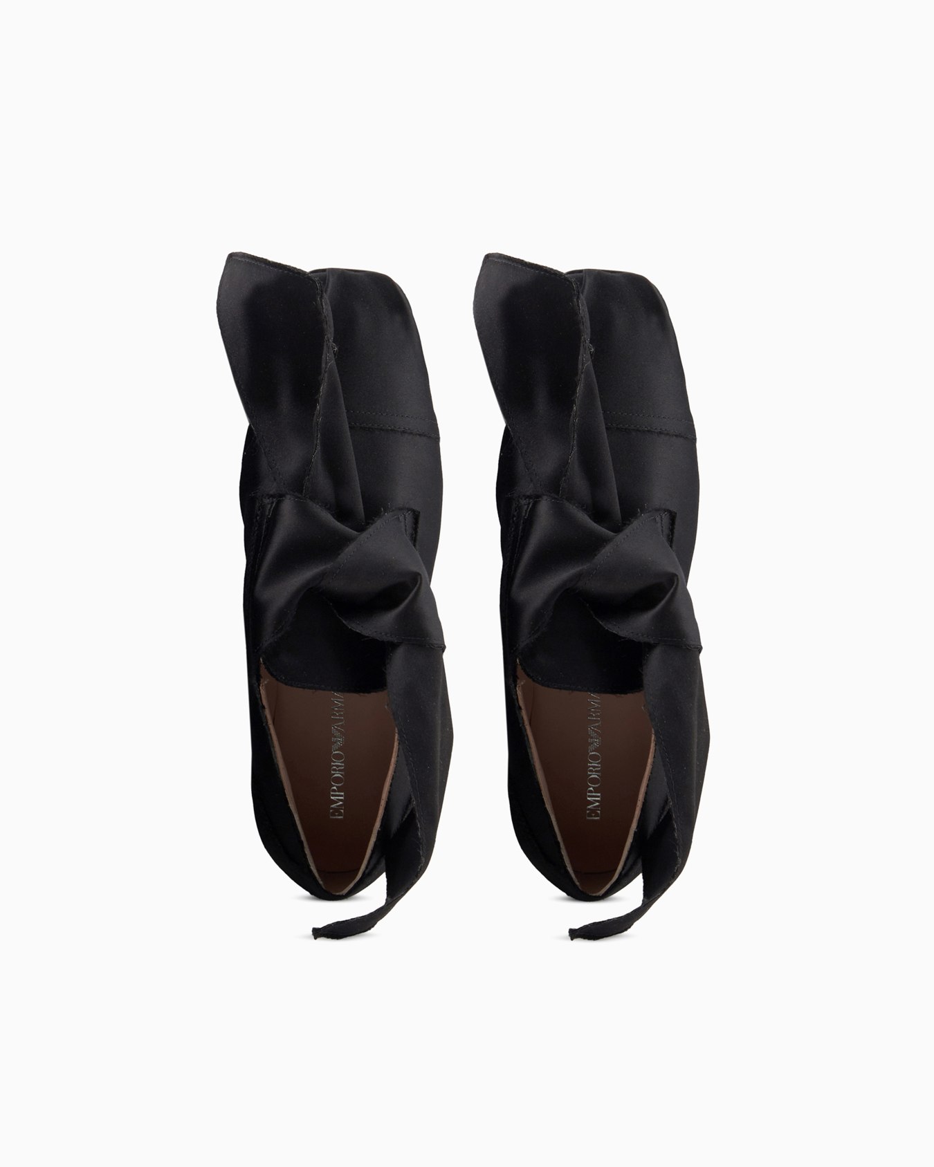 Satin slippers with knot Slide 2