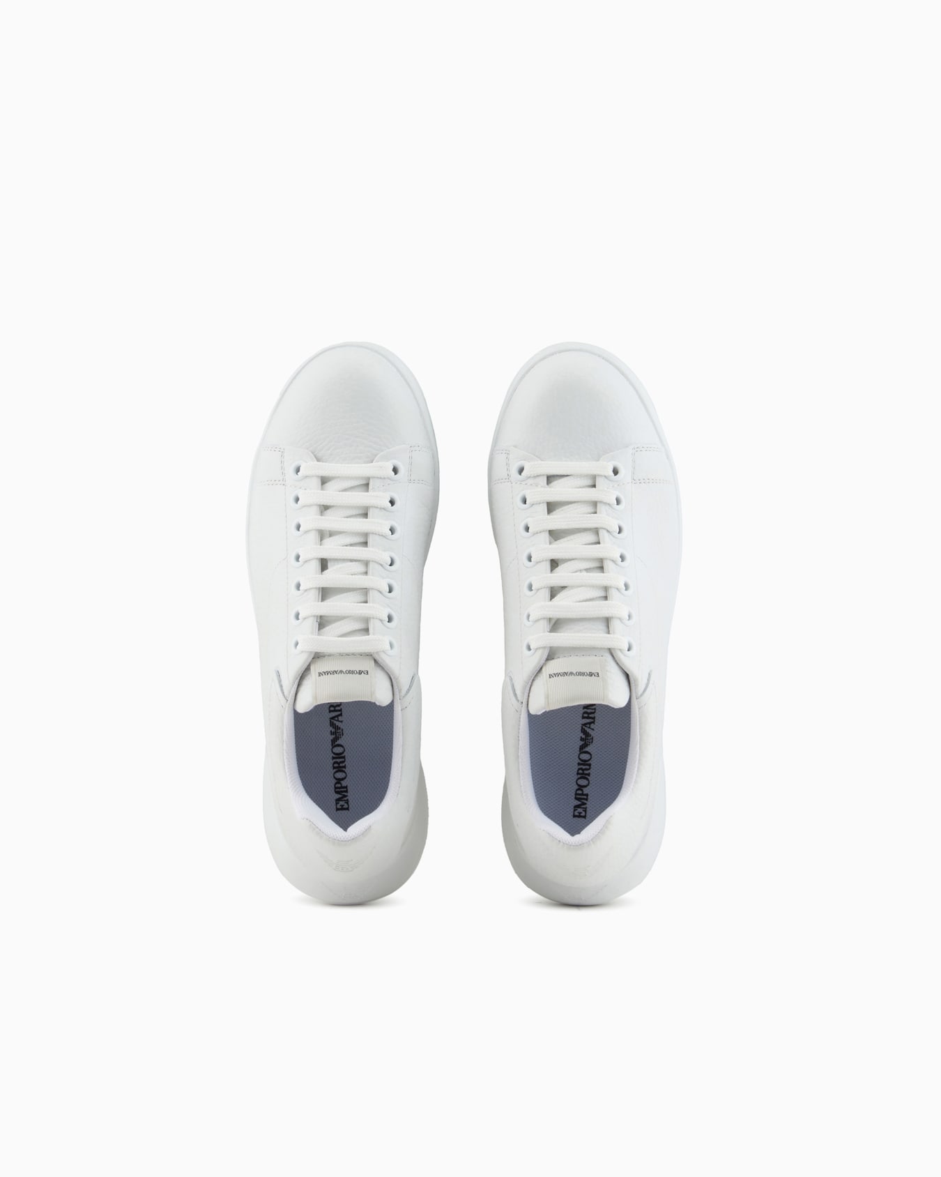 Tumbled leather sneakers Slide 2