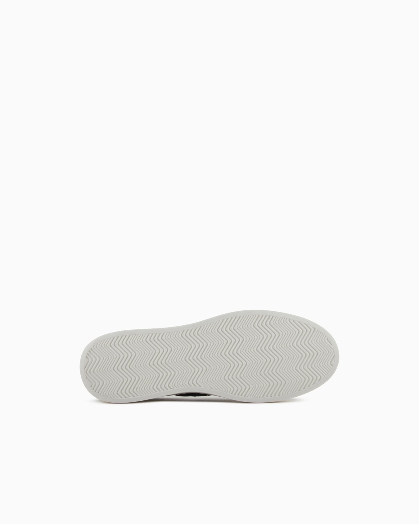 Sneakers en cuir avec imprimé cerf et détail monogramme Diapositive 5