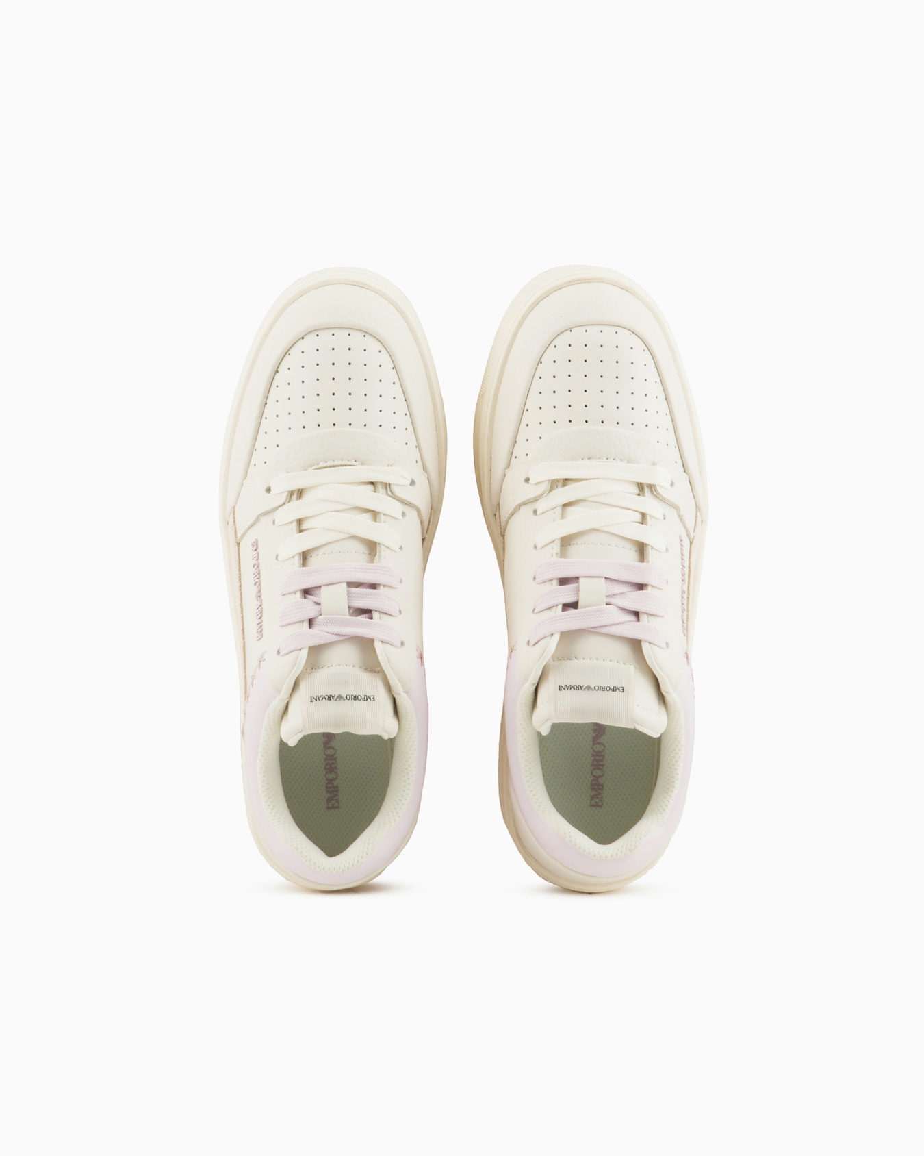 ASV regenerated-leather sneakers with contrasting details Slide 2