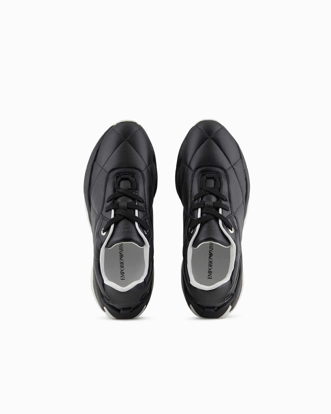 Quilted nappa leather sneakers Slide 2