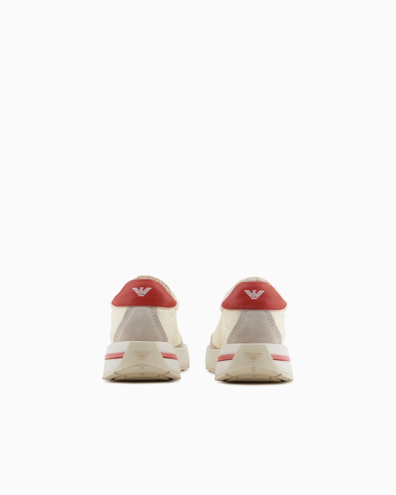 Nylon sneakers with suede details  Slide 3
