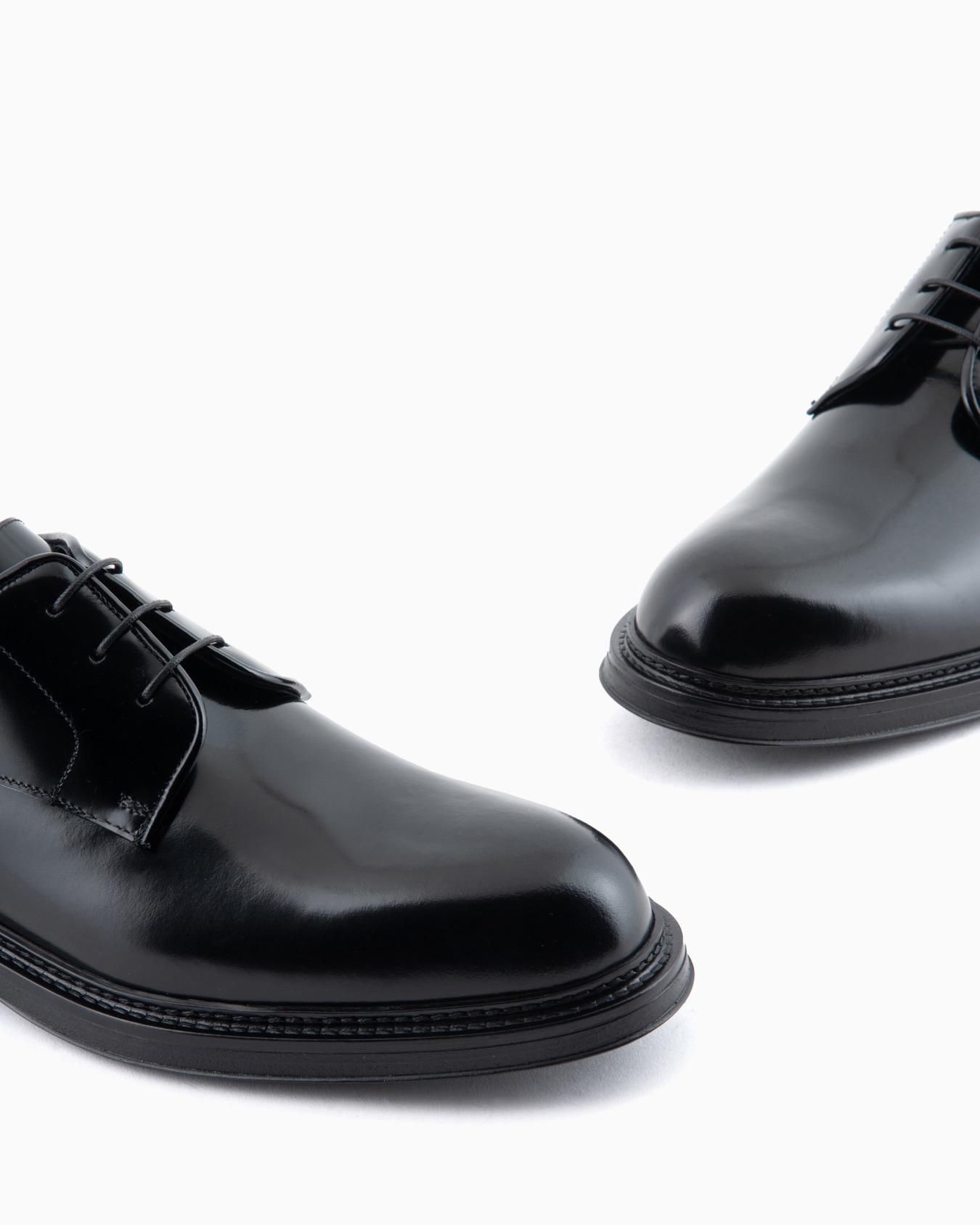Derby shoes in buffed leather Slide 4
