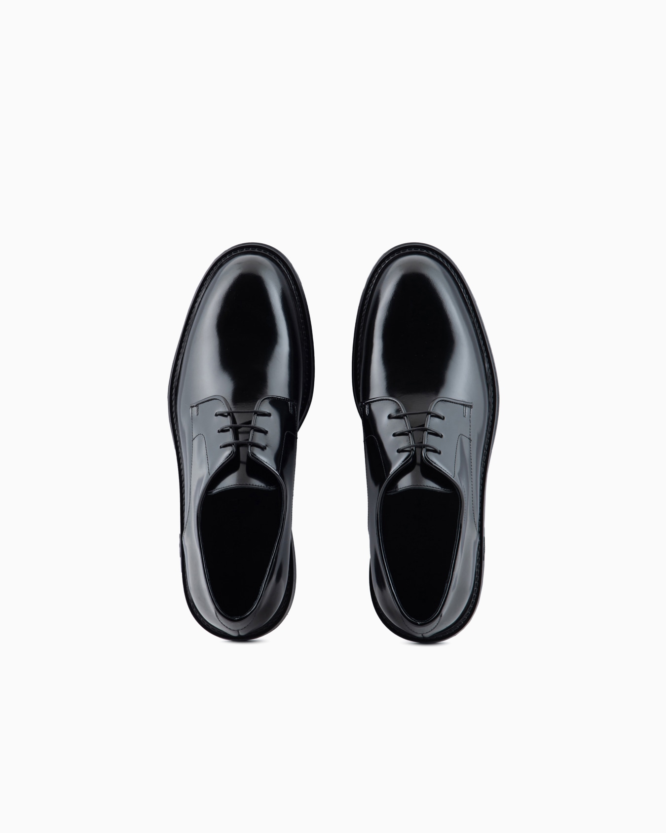 Derby shoes in buffed leather Slide 2