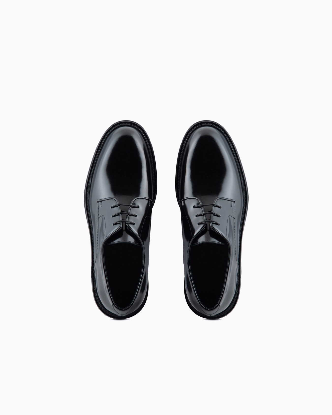 Derby shoes in buffed leather Slide 2