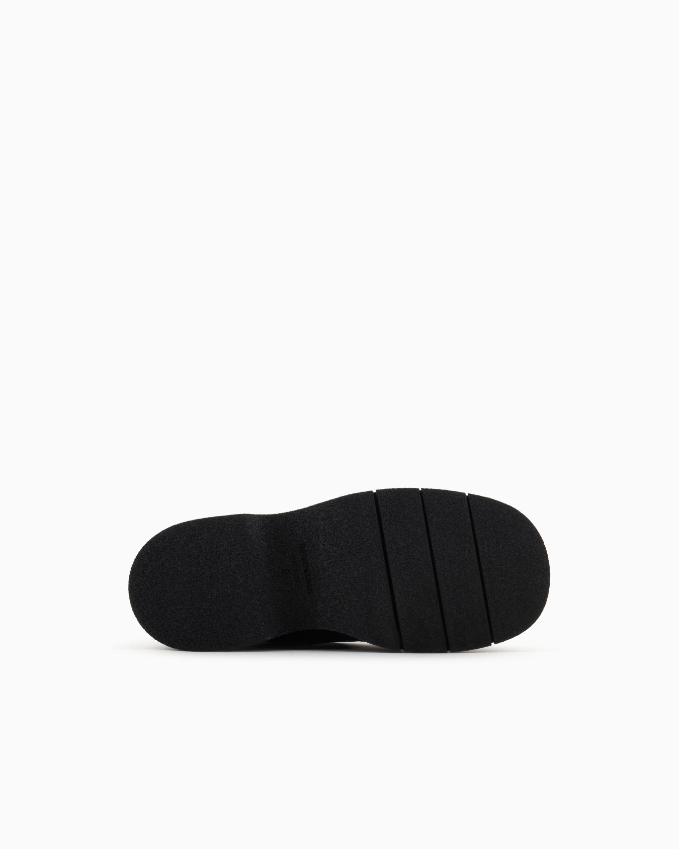 Dappled crust leather lace-ups with chunky sole Slide 5