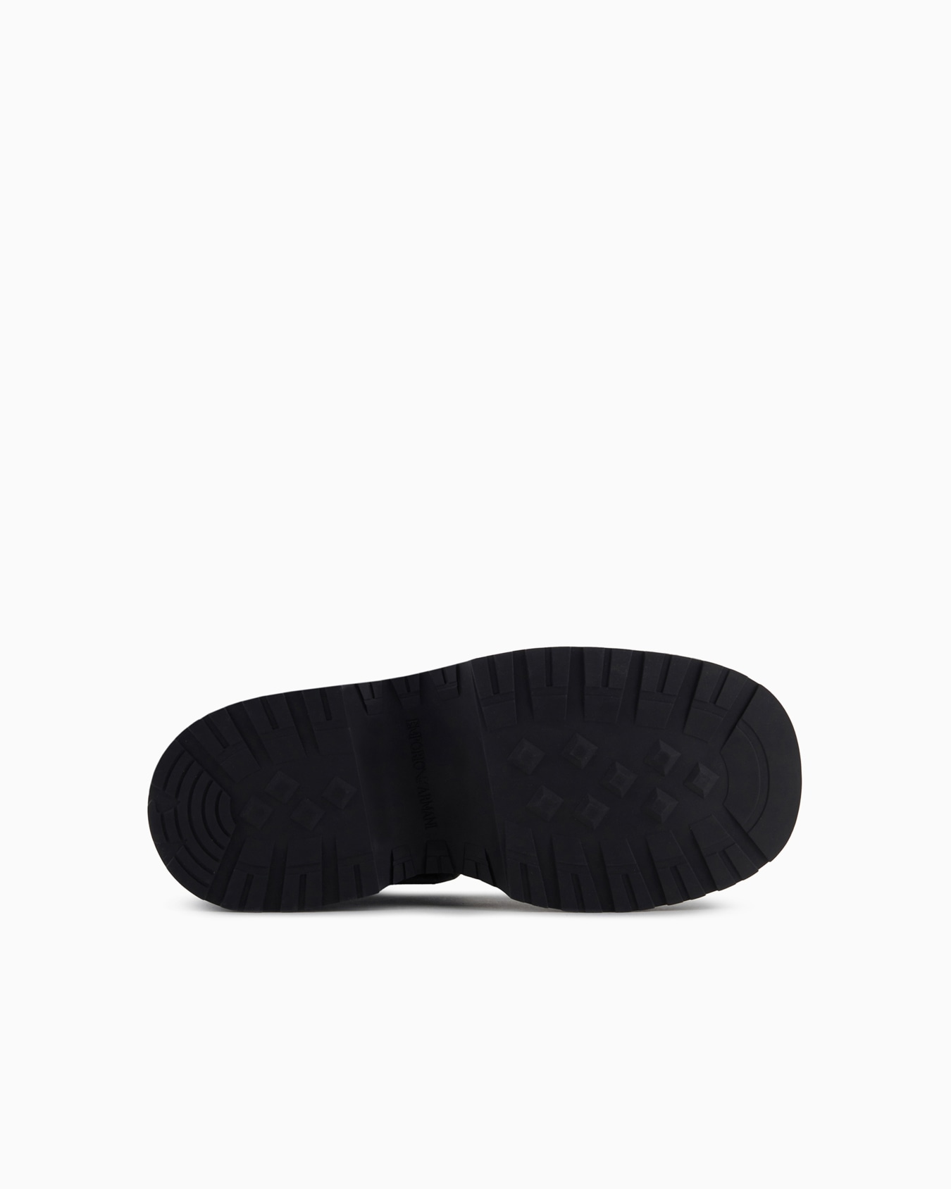 Nappa leather-look chunky boots with draping Slide 4