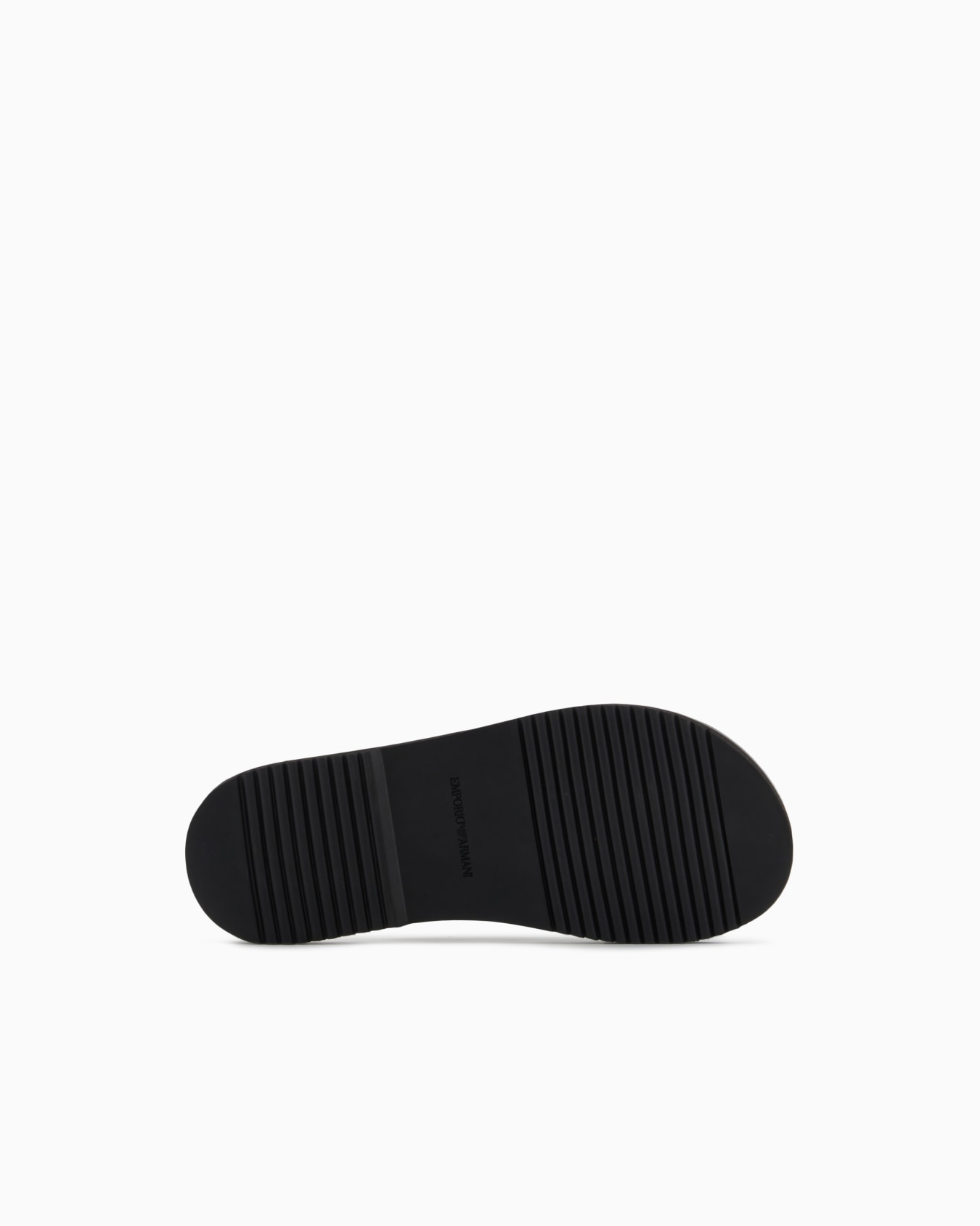 Multi-striped suede and leather cross-over sandals Slide 5