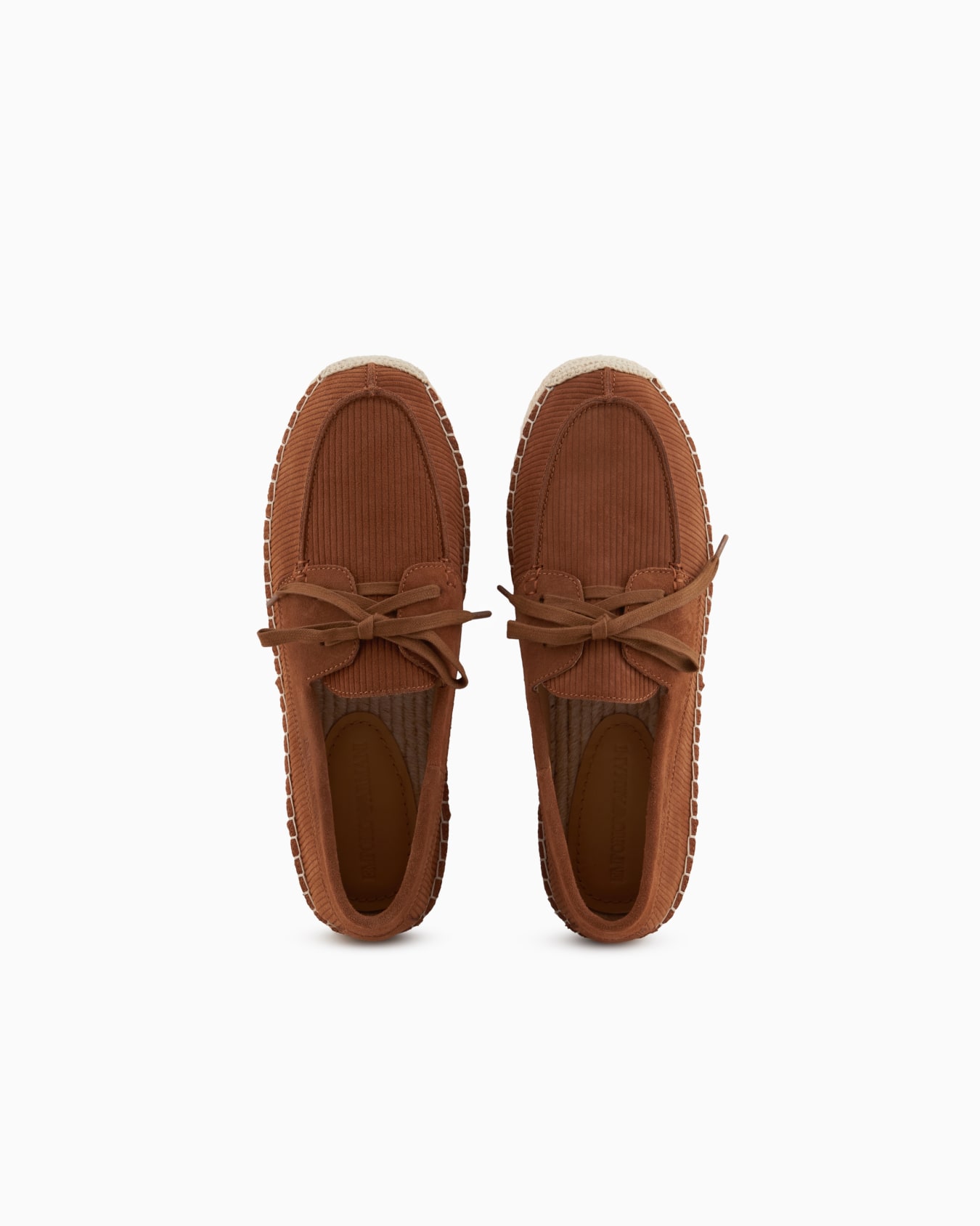 Boat-style espadrilles in multi-striped suede Slide 2