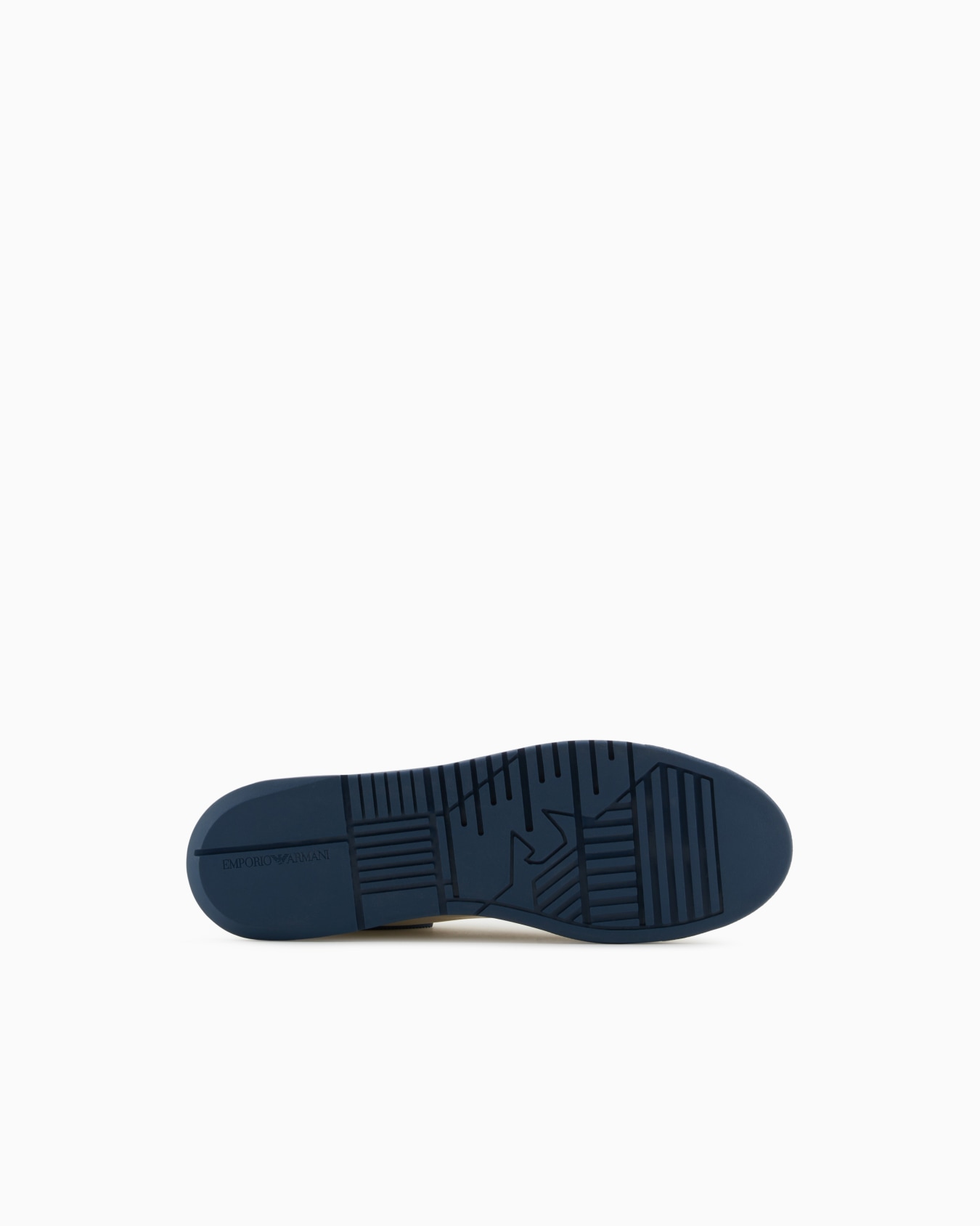 Sneakers in pelle con retro in gomma e suola zigrinata Slide 5
