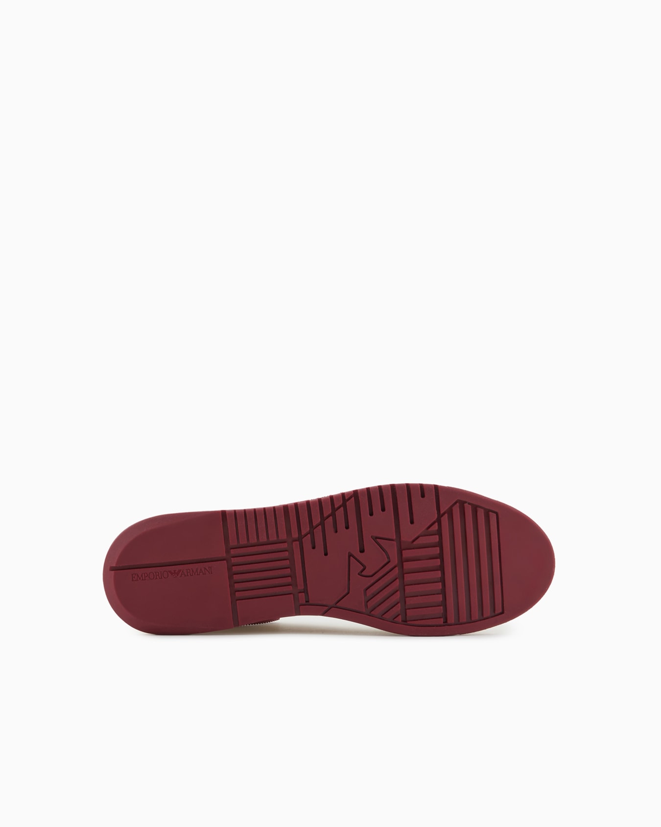 Leather sneakers with rubber back knurled sole Slide 5