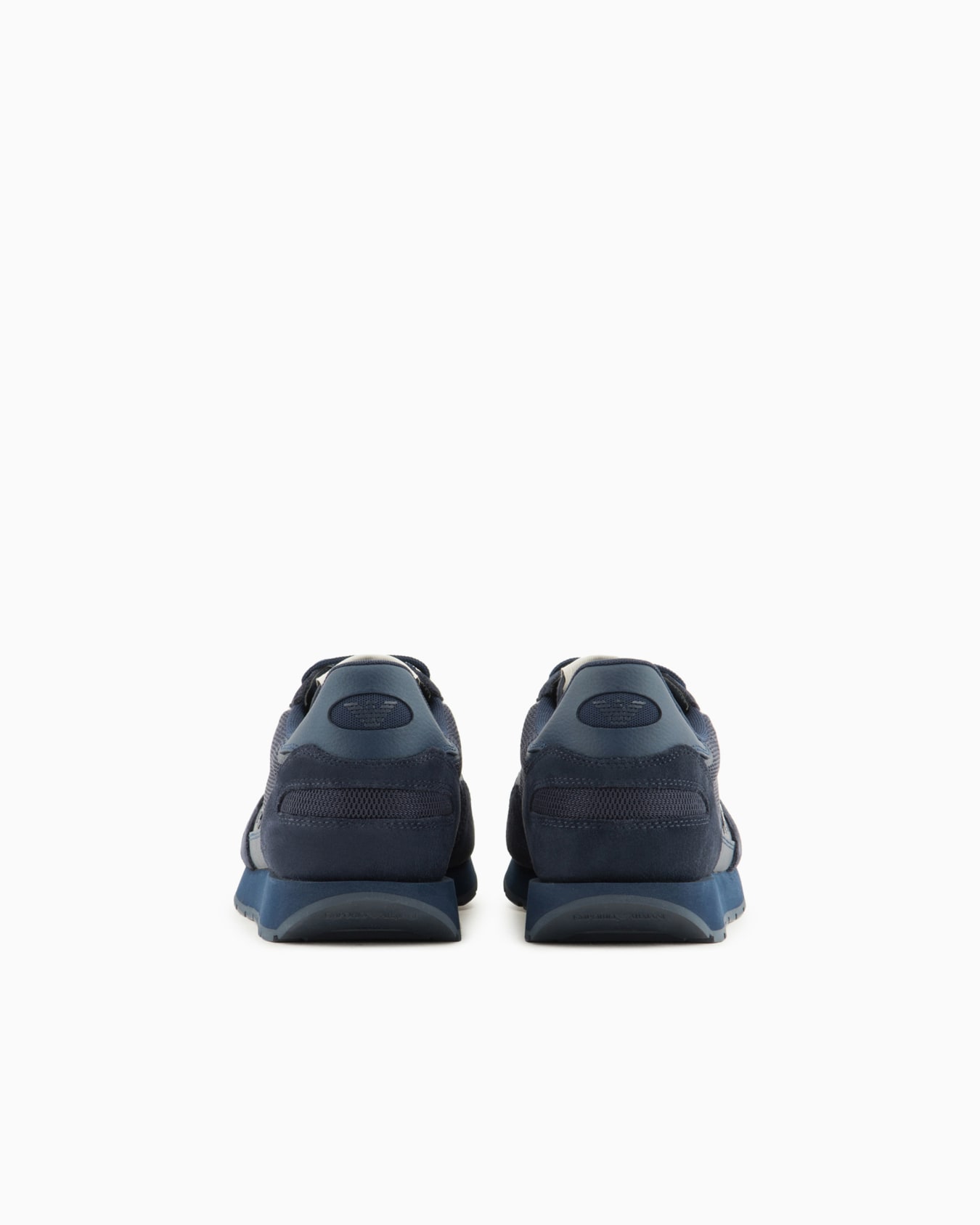 Mesh sneakers with suede details and eagle patch Slide 3