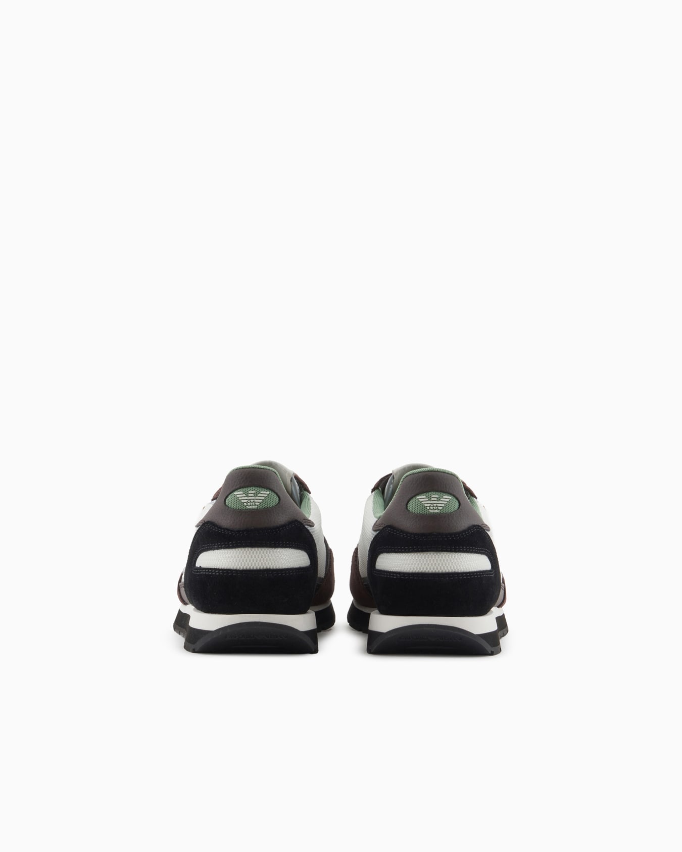 Mesh sneakers with suede details and eagle patch Slide 3